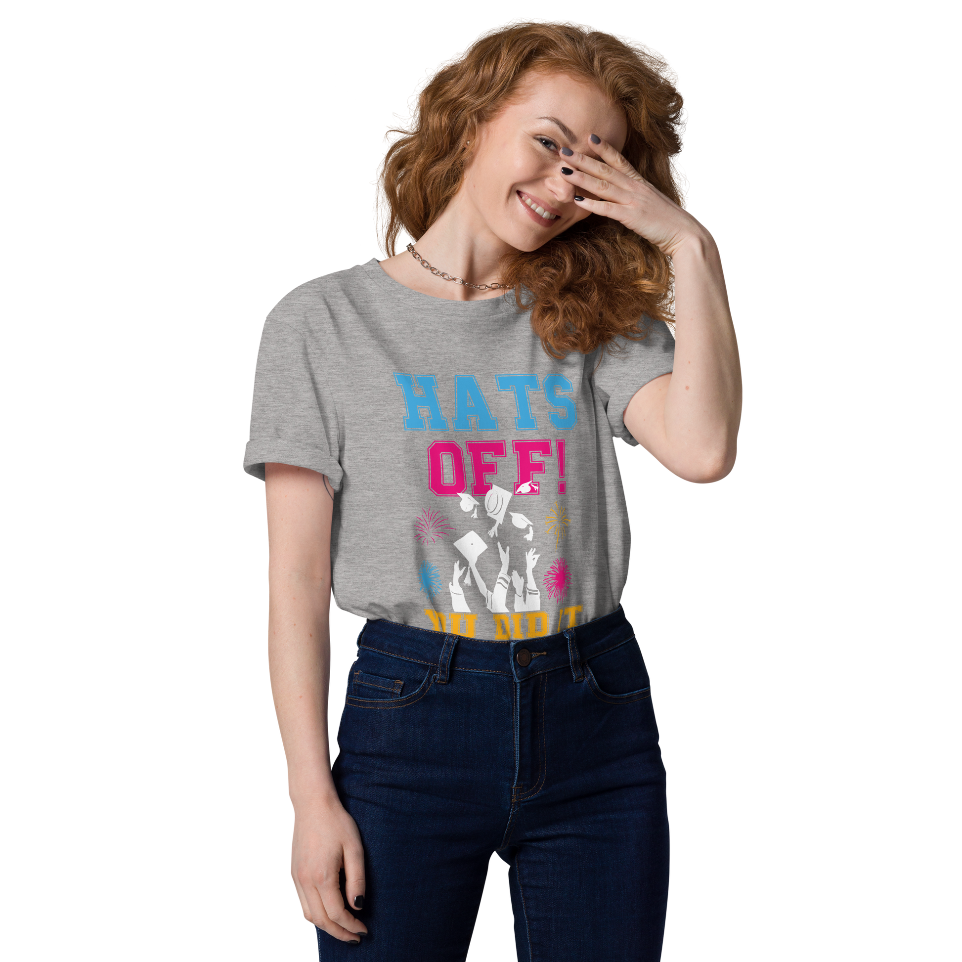 HATS OFF! Unisex organic cotton t-shirt