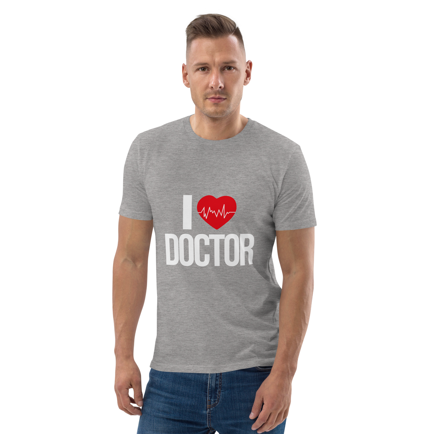 I LOVE DOCTOR Doctor series unisex organic cotton t-shirt