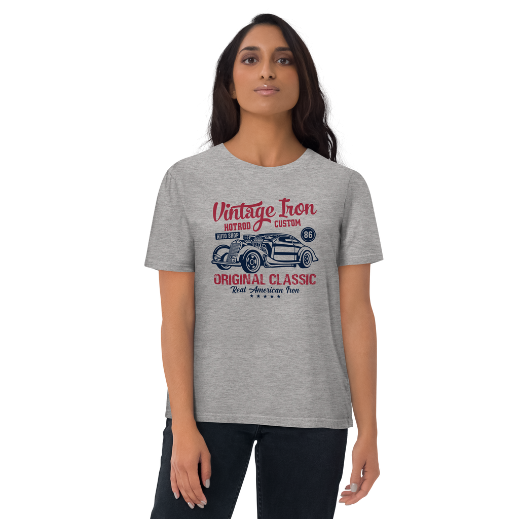 VINTAGE IRON Unisex organic cotton t-shirt