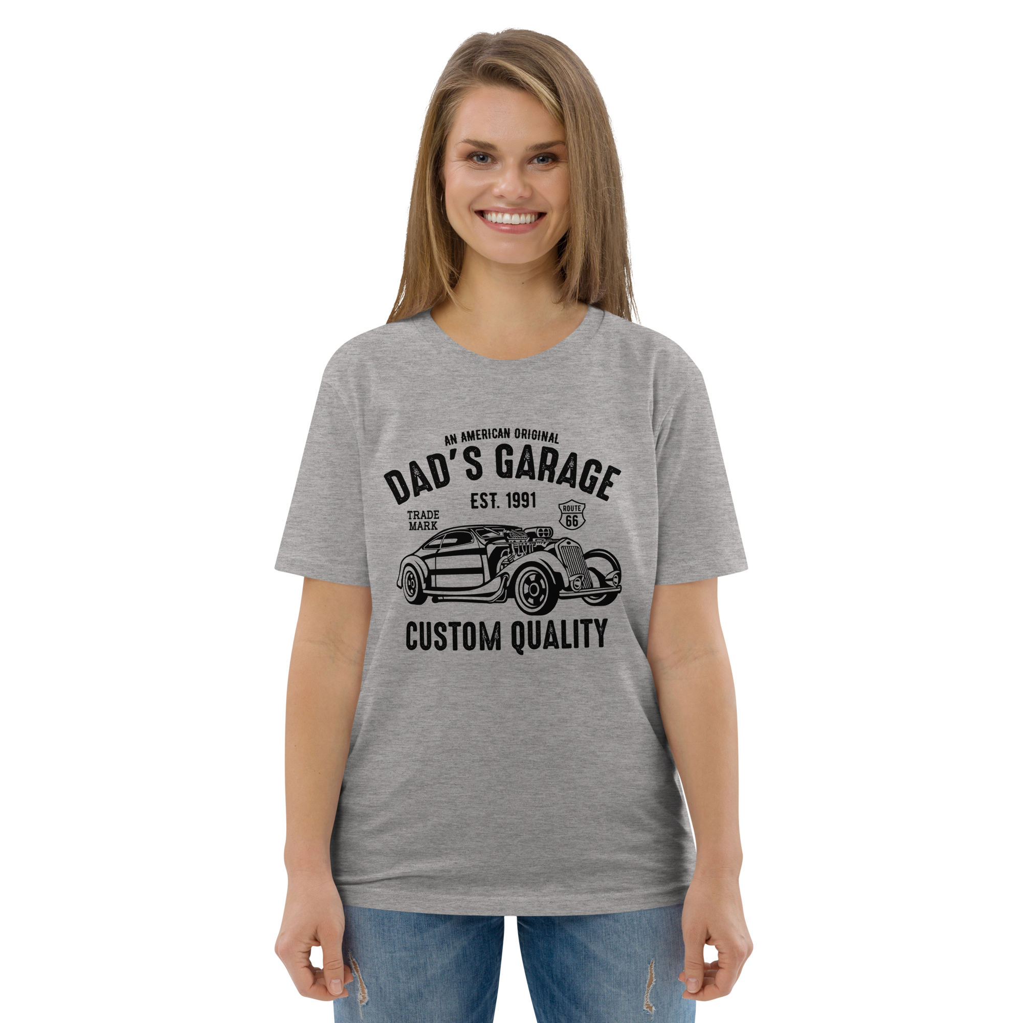 DAD'S GARAGE unisex t-shirt