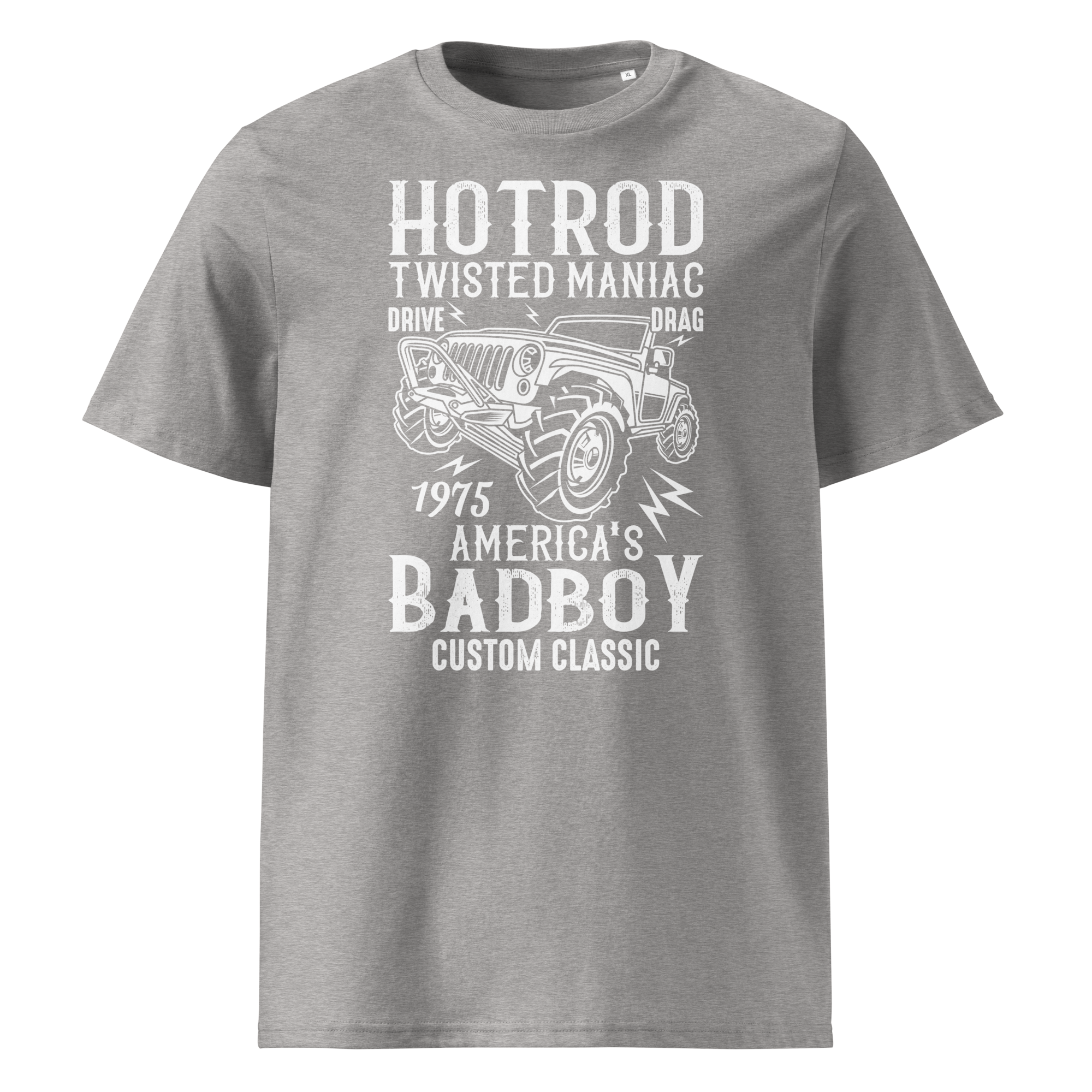 HOTROD BADBOY Unisex-T-Shirt aus Bio-Baumwolle
