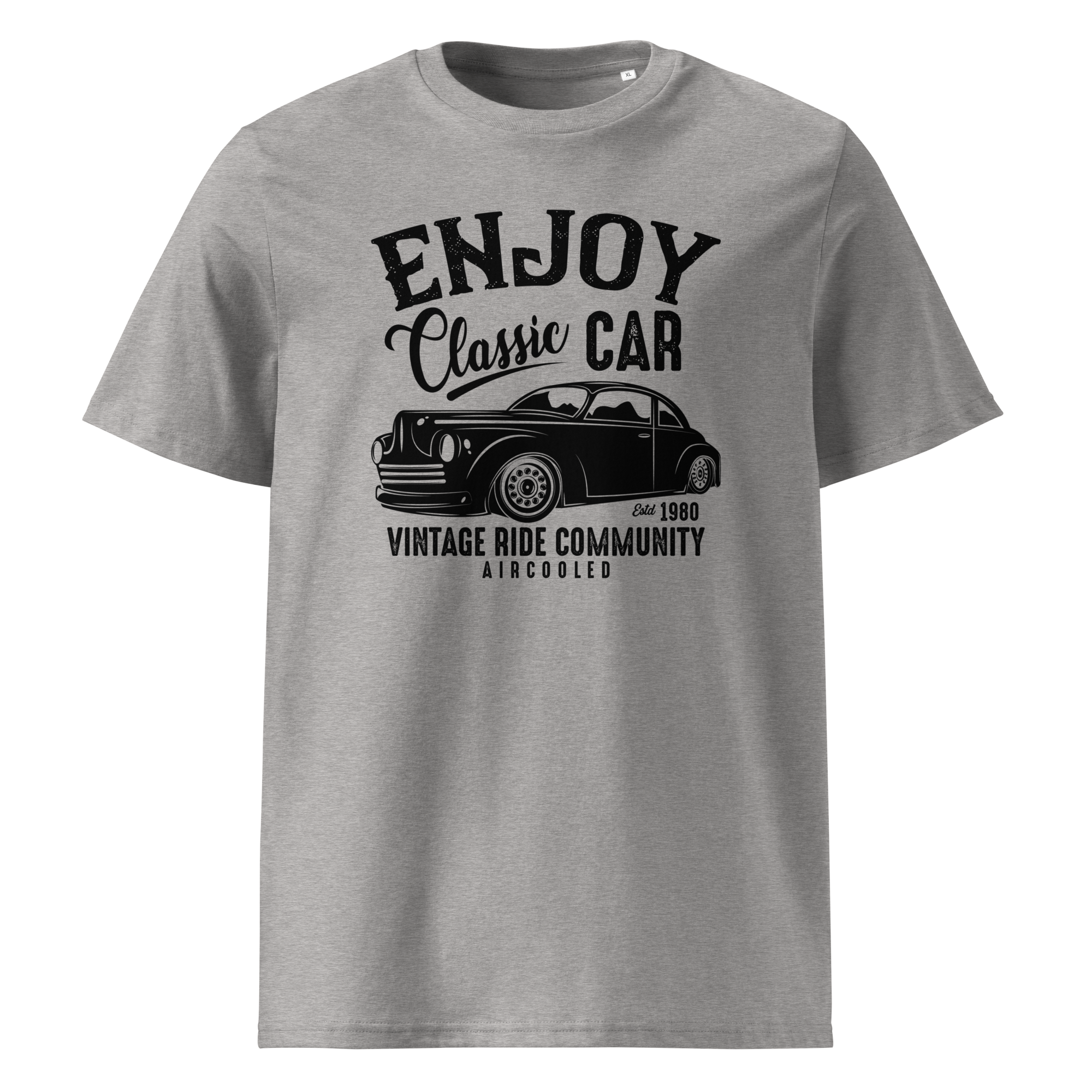 ENJOY CLASSIC CAR Unisex T-Shirt aus Bio-Baumwolle