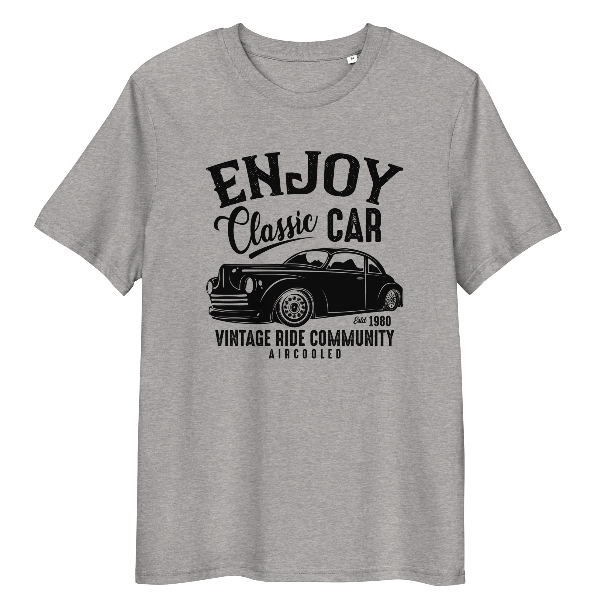 ENJOY CLASSIC CAR Unisex T-Shirt aus Bio-Baumwolle