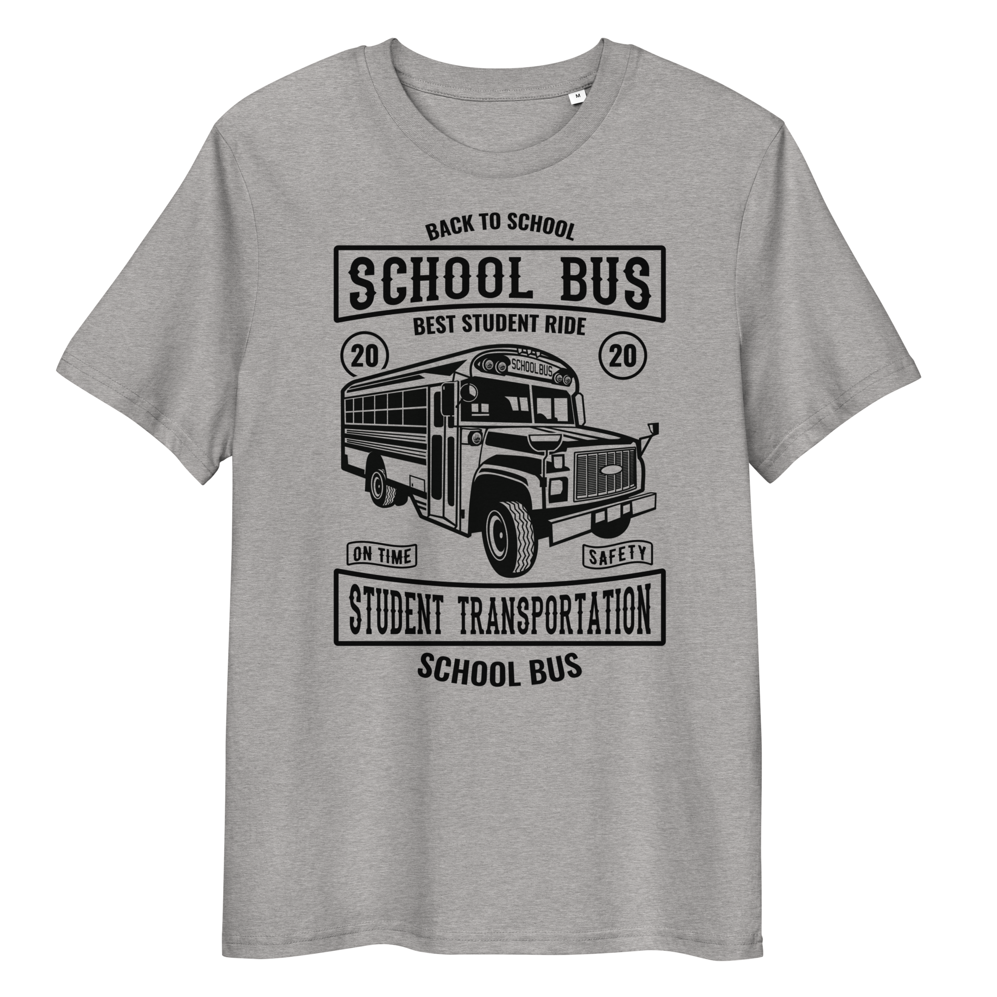 SCHULBUS Unisex T-Shirt aus Bio-Baumwolle