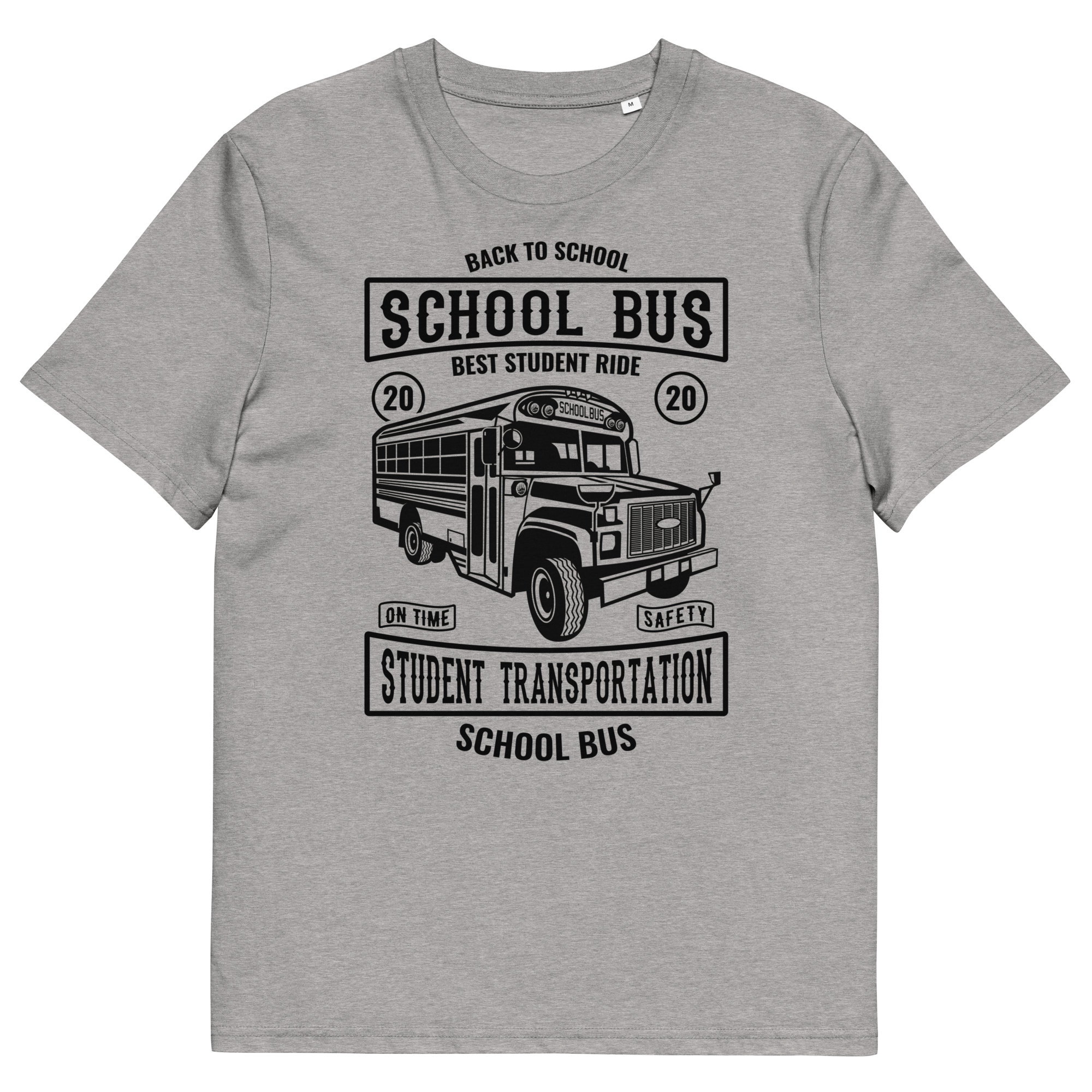 SCHULBUS Unisex T-Shirt aus Bio-Baumwolle