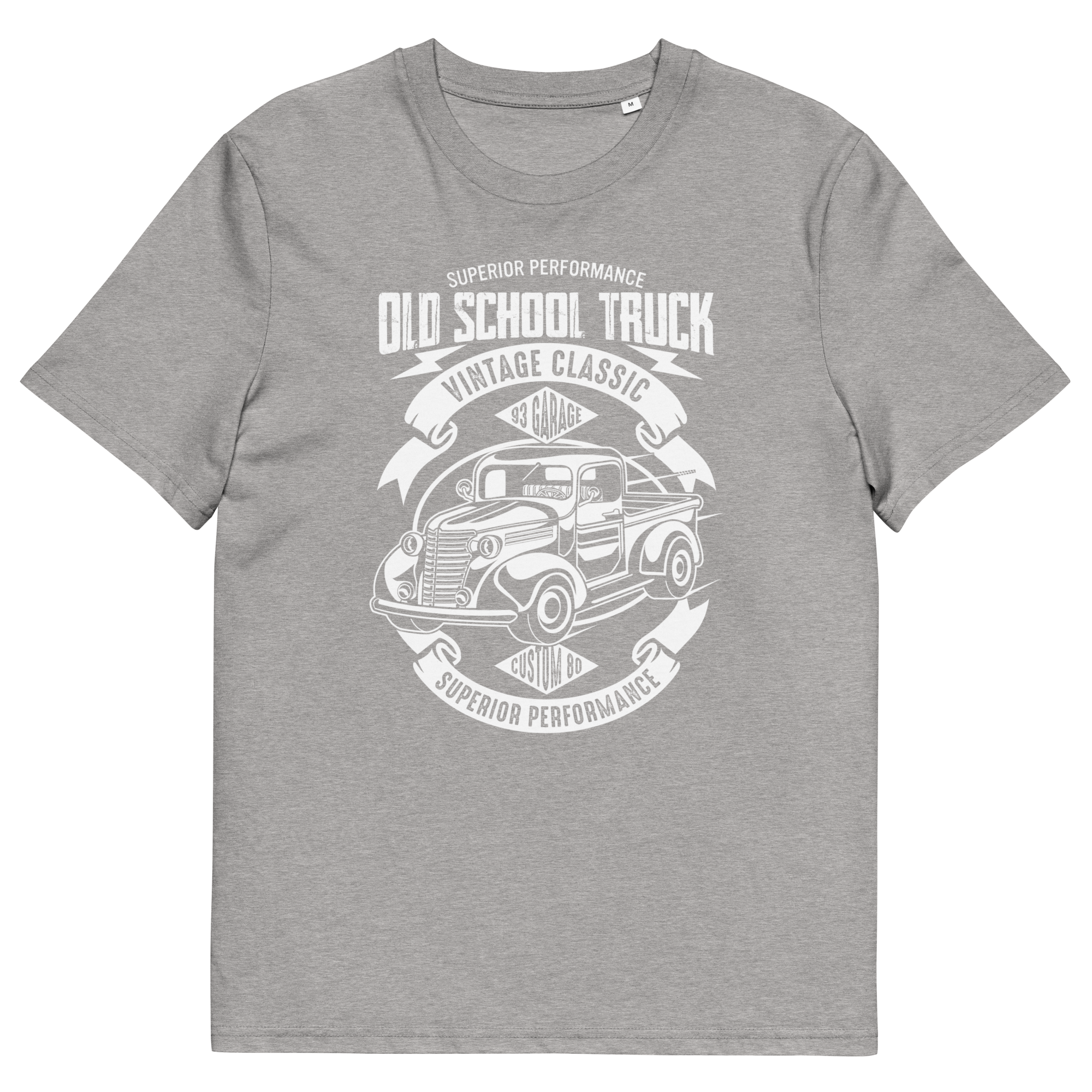 OLD SCHOOL TRUCK Unisex-T-Shirt aus Bio-Baumwolle