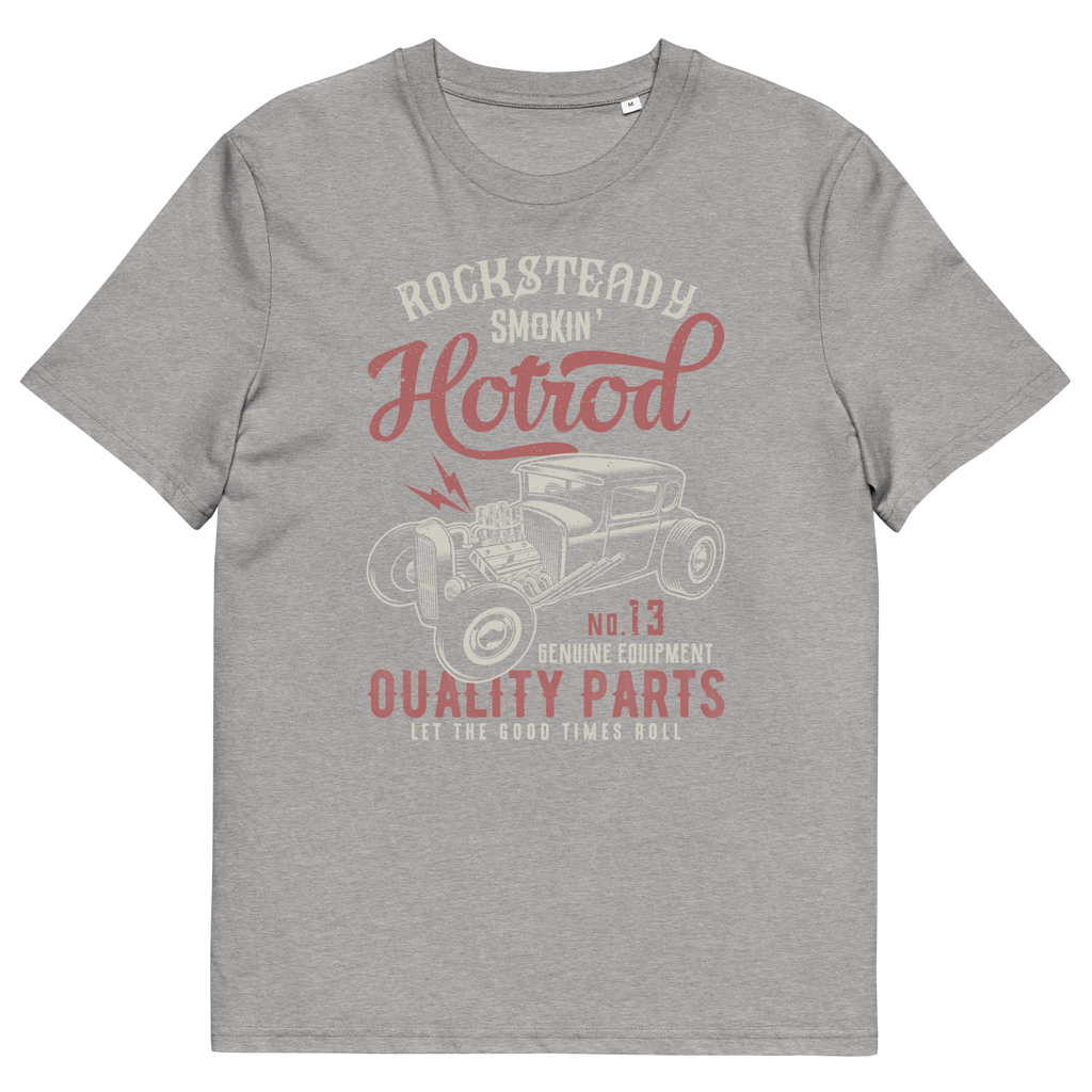 ROCKSTEADY HOTROD Unisex-T-Shirt aus Bio-Baumwolle