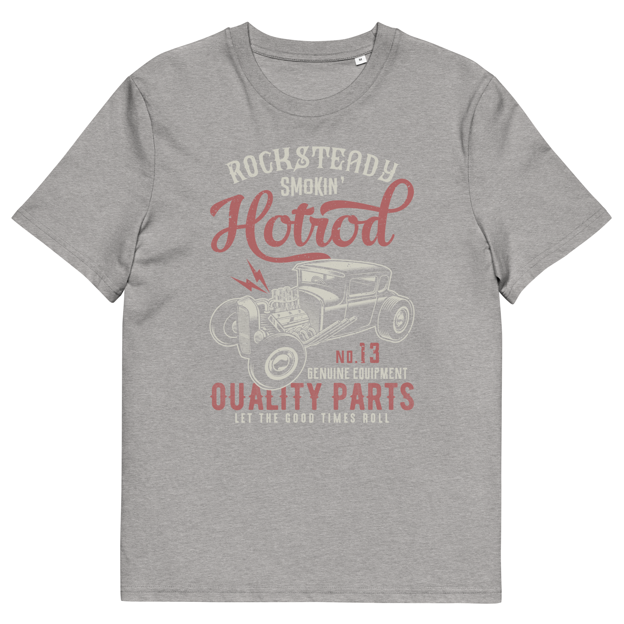 ROCKSTEADY HOTROD Unisex-T-Shirt aus Bio-Baumwolle
