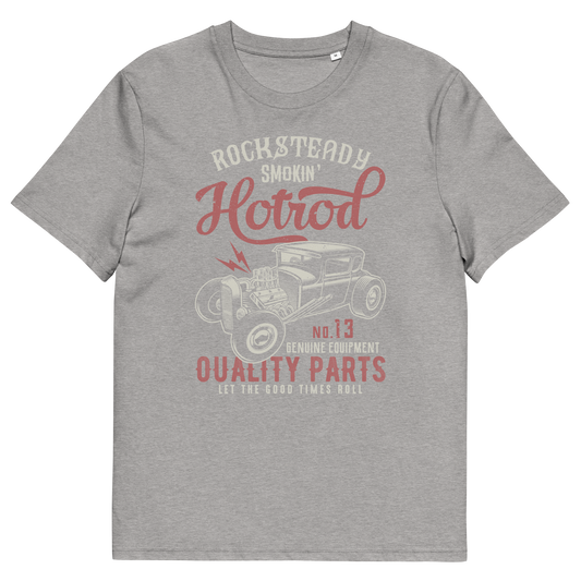 ROCKSTEADY HOTROD Unisex organic cotton t-shirt