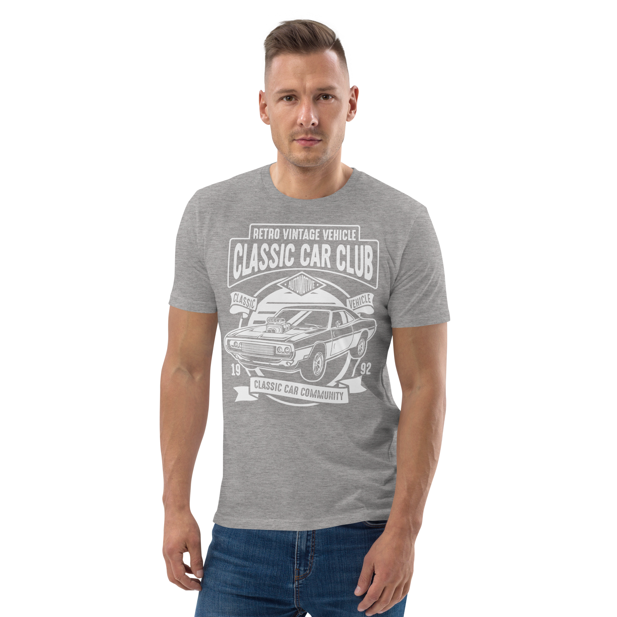 CLASSIC CAR CLUB unisex t-shirt
