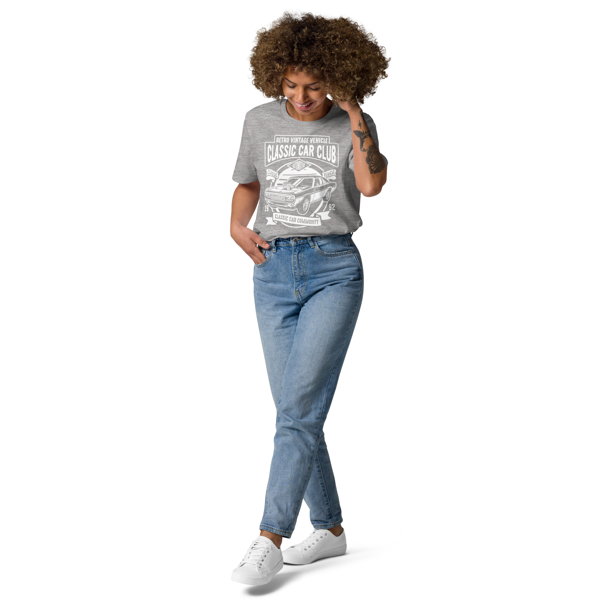 CLASSIC CAR CLUB unisex t-shirt