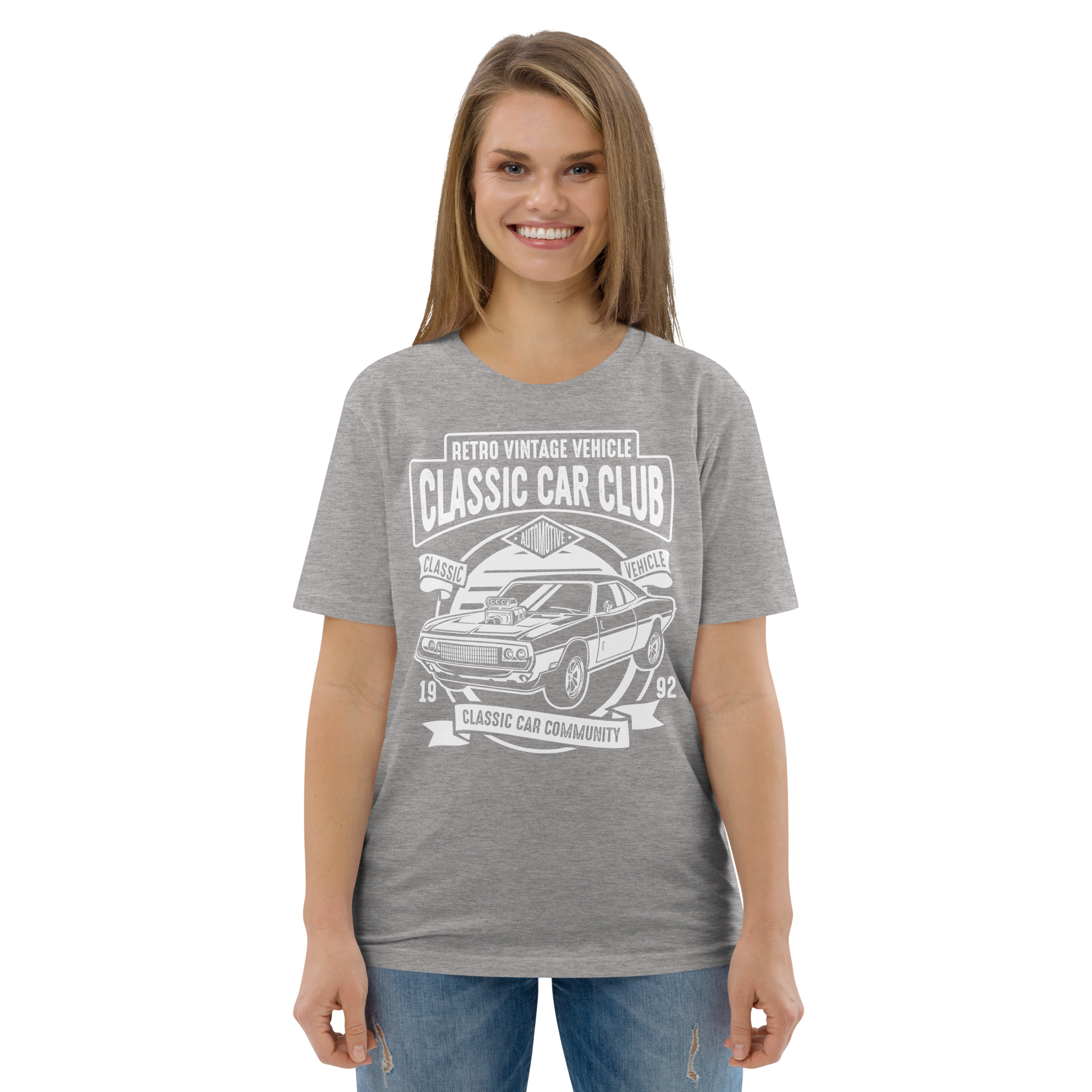 CLASSIC CAR CLUB unisex t-shirt