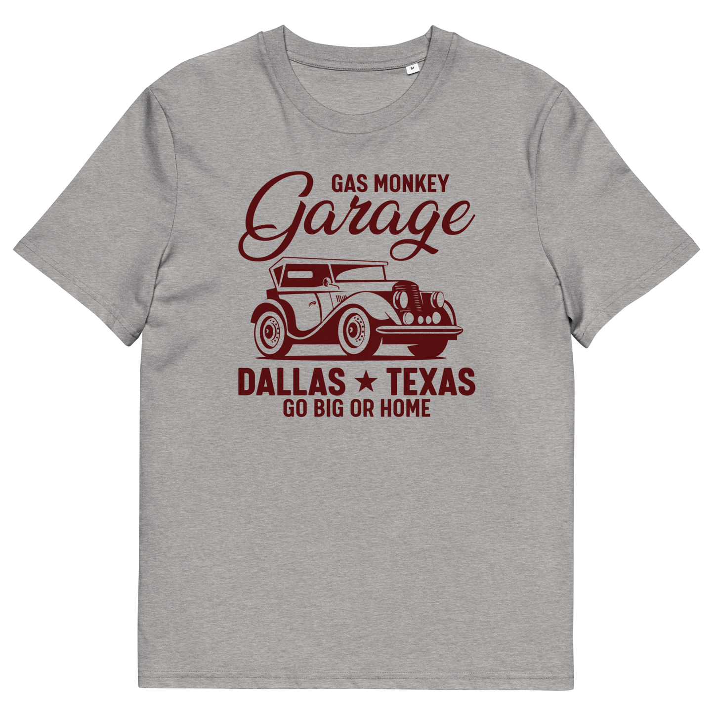 GAS MONKEY DALLAS Unisex organic cotton t-shirt