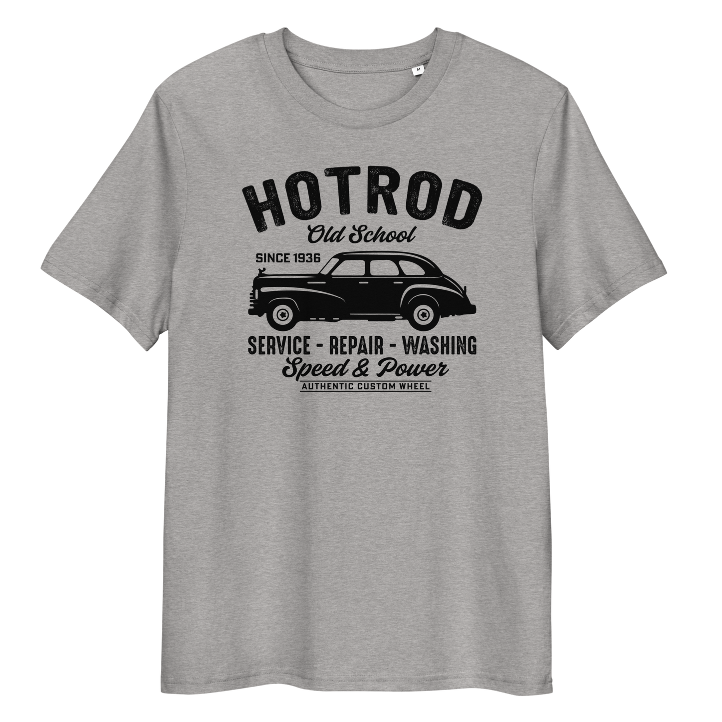 HOTROD OLD SCHOOL Unisex organic cotton t-shirt