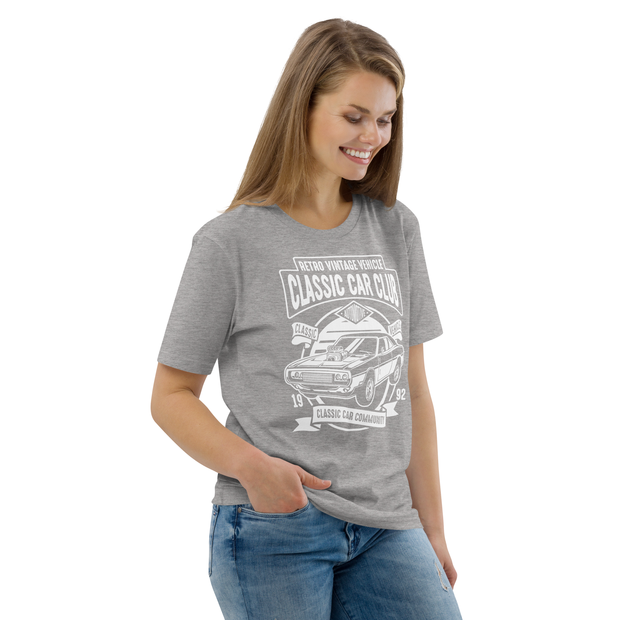 CLASSIC CAR CLUB unisex t-shirt
