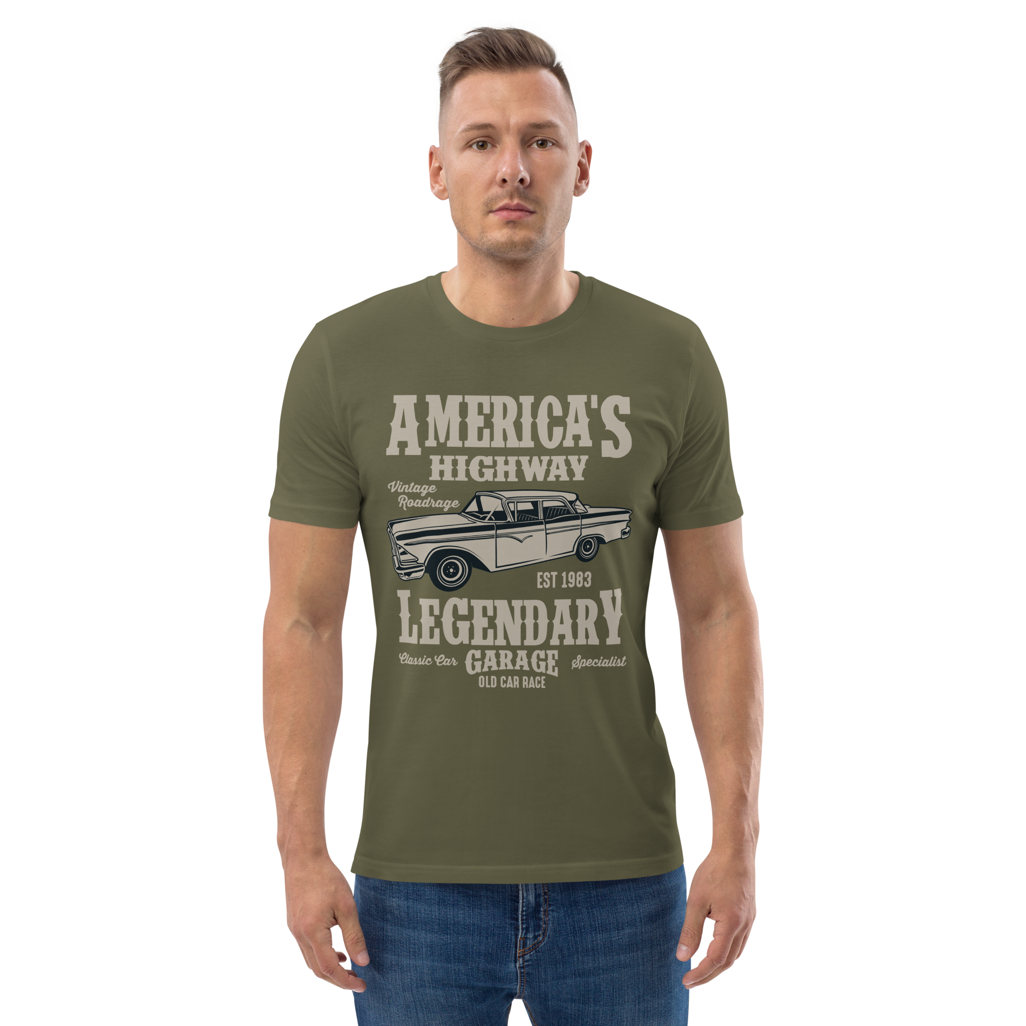 AMERICA'S HIGHWAY unisex t-shirt
