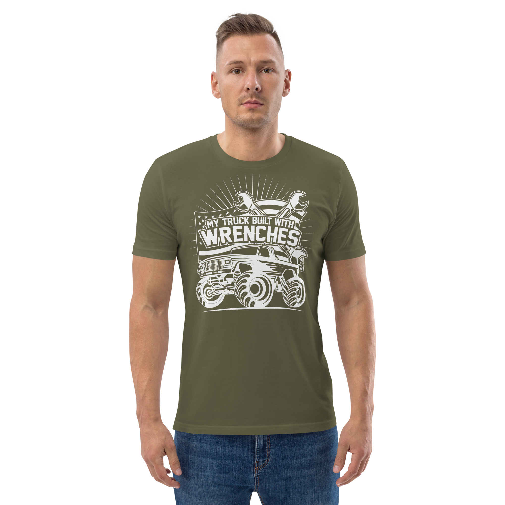 BUILT WITH WRENCHES unisex t-shirt