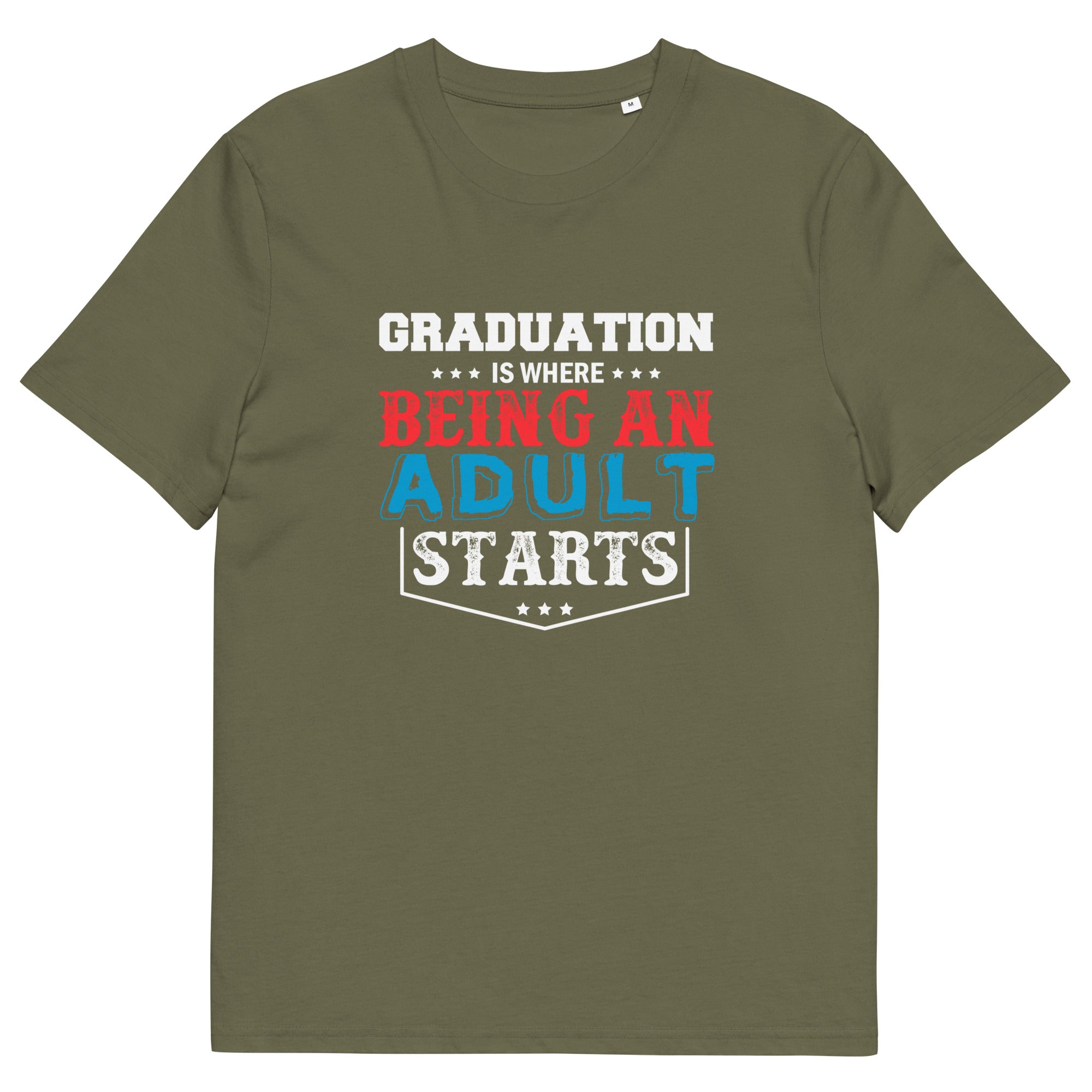 ADULTING BEGINS unisex t-shirt