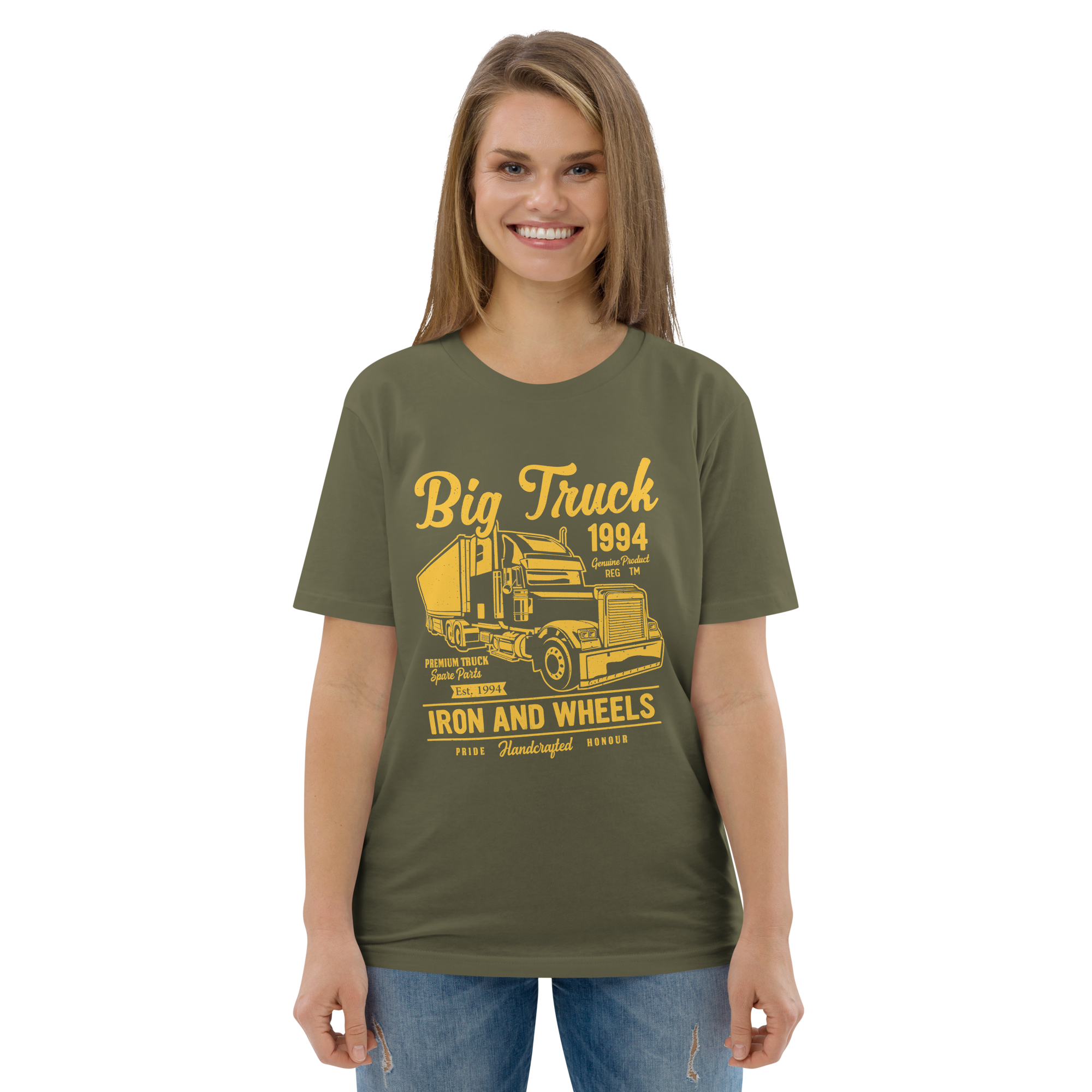 BIG TRUCK 1994 Unisex-T-Shirt aus Bio-Baumwolle