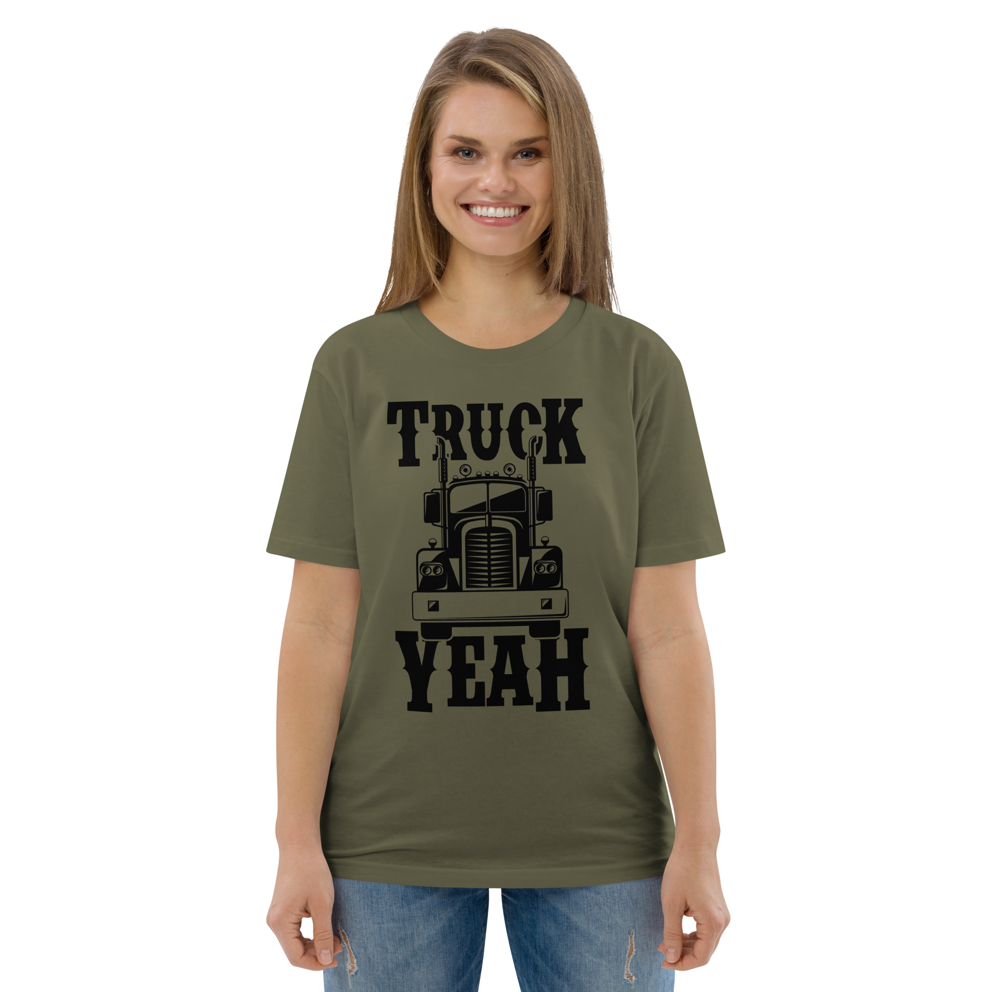 TRUCK YEAH Unisex-T-Shirt aus Bio-Baumwolle