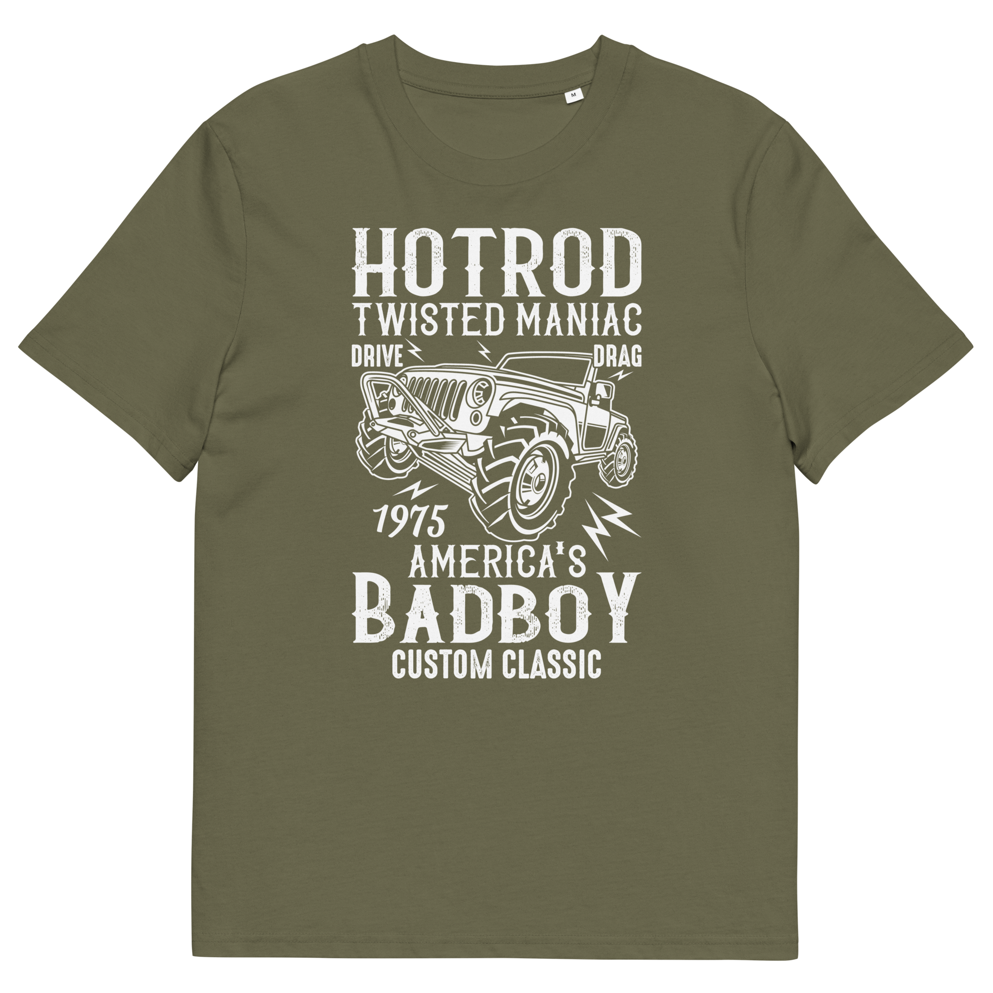 HOTROD BADBOY Unisex-T-Shirt aus Bio-Baumwolle