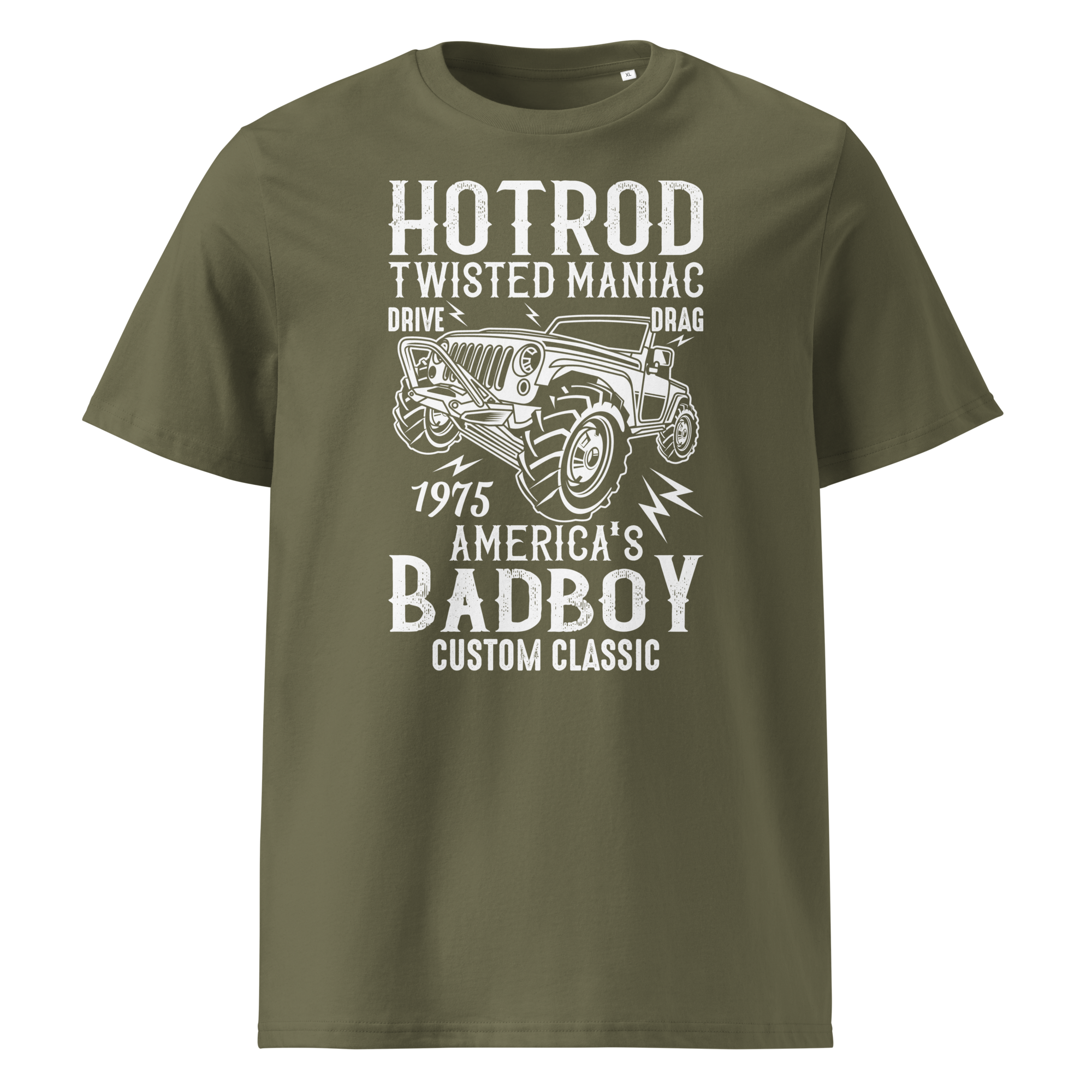 HOTROD BADBOY Unisex-T-Shirt aus Bio-Baumwolle