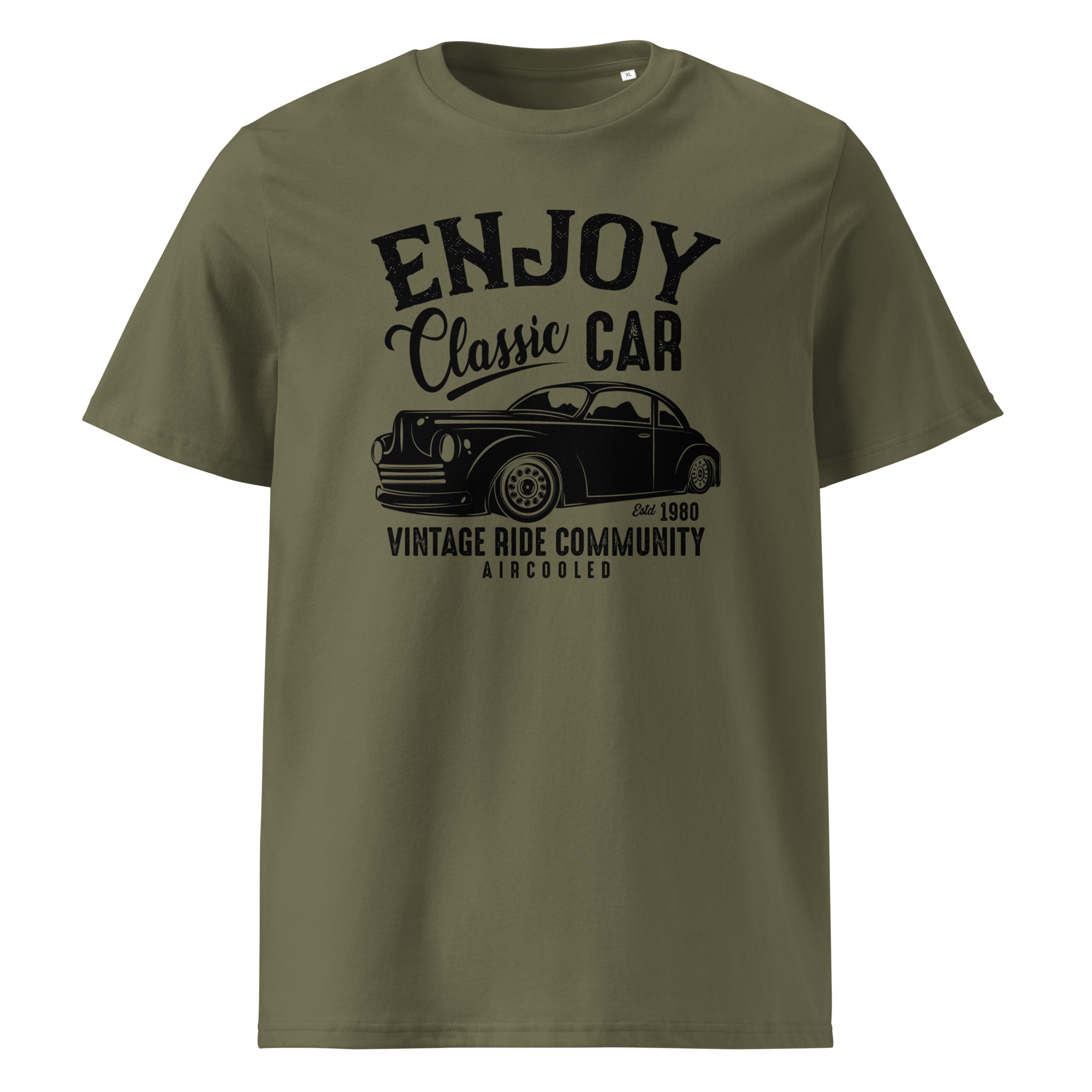 ENJOY CLASSIC CAR Unisex T-Shirt aus Bio-Baumwolle