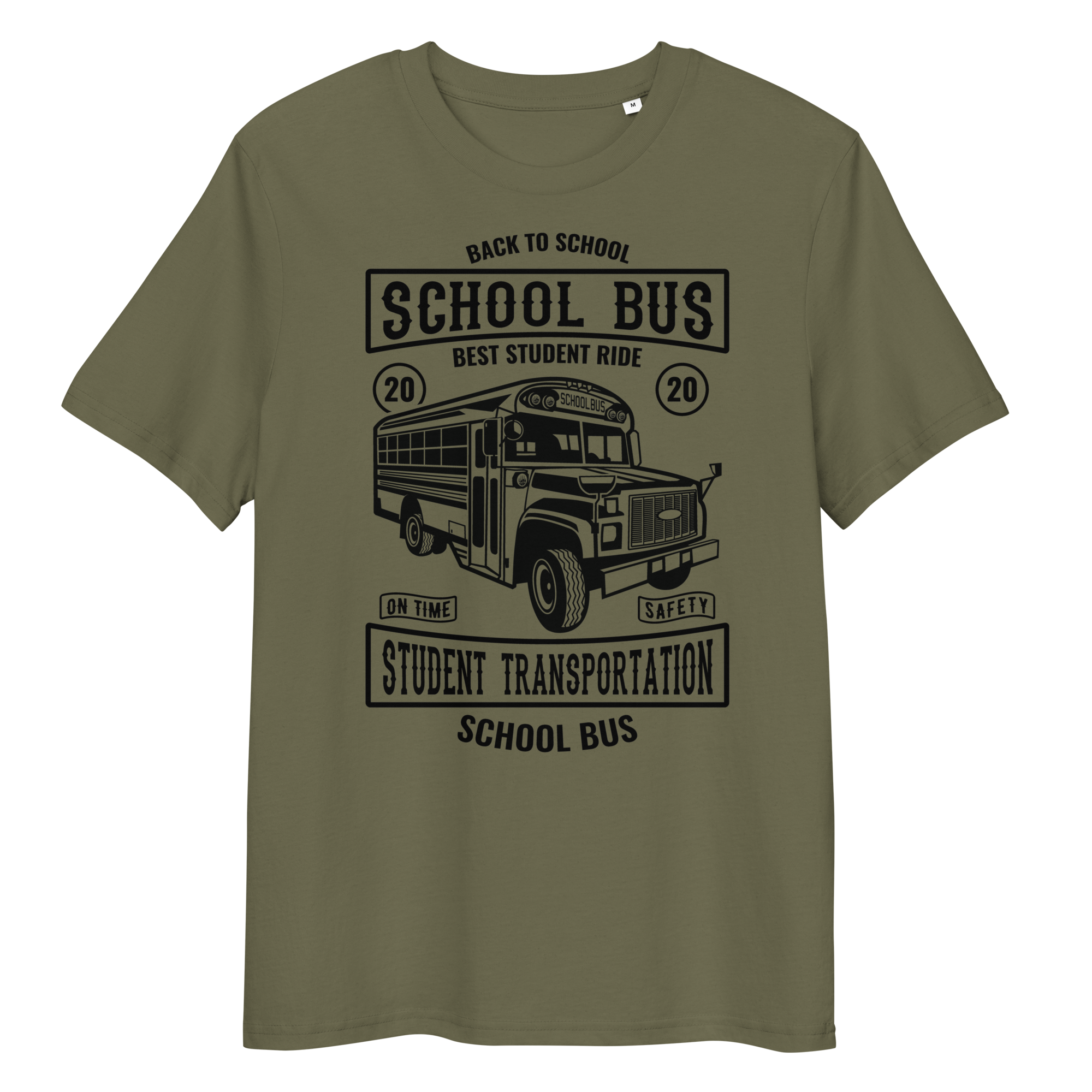 SCHULBUS Unisex T-Shirt aus Bio-Baumwolle