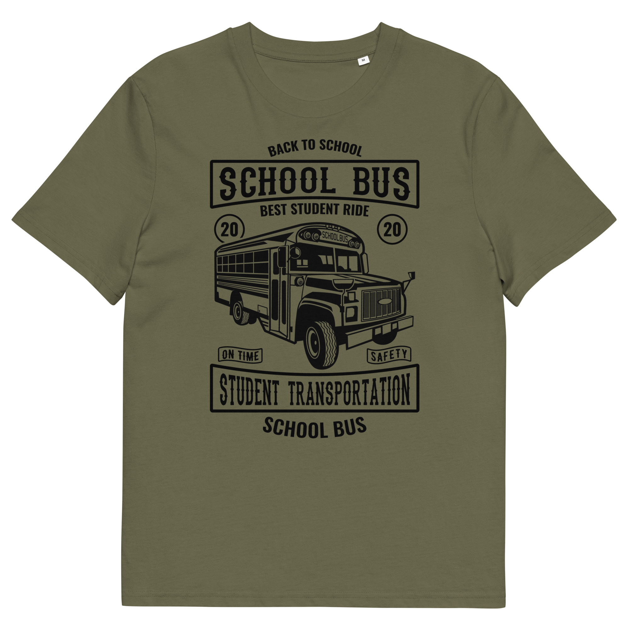 SCHULBUS Unisex T-Shirt aus Bio-Baumwolle
