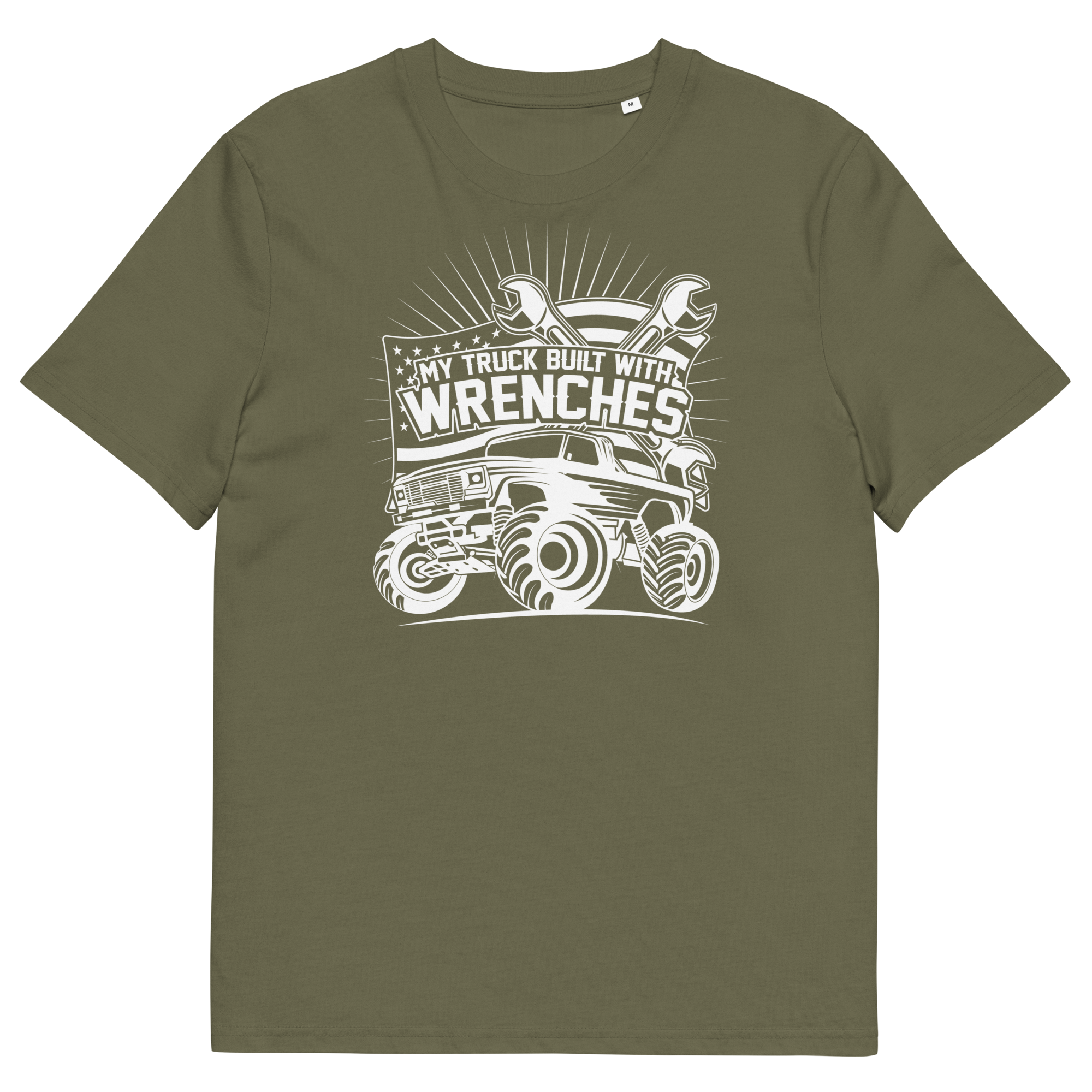 BUILT WITH WRENCHES Unisex-T-Shirt aus Bio-Baumwolle