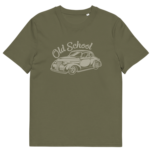 OLD SCHOOL Unisex organic cotton t-shirt