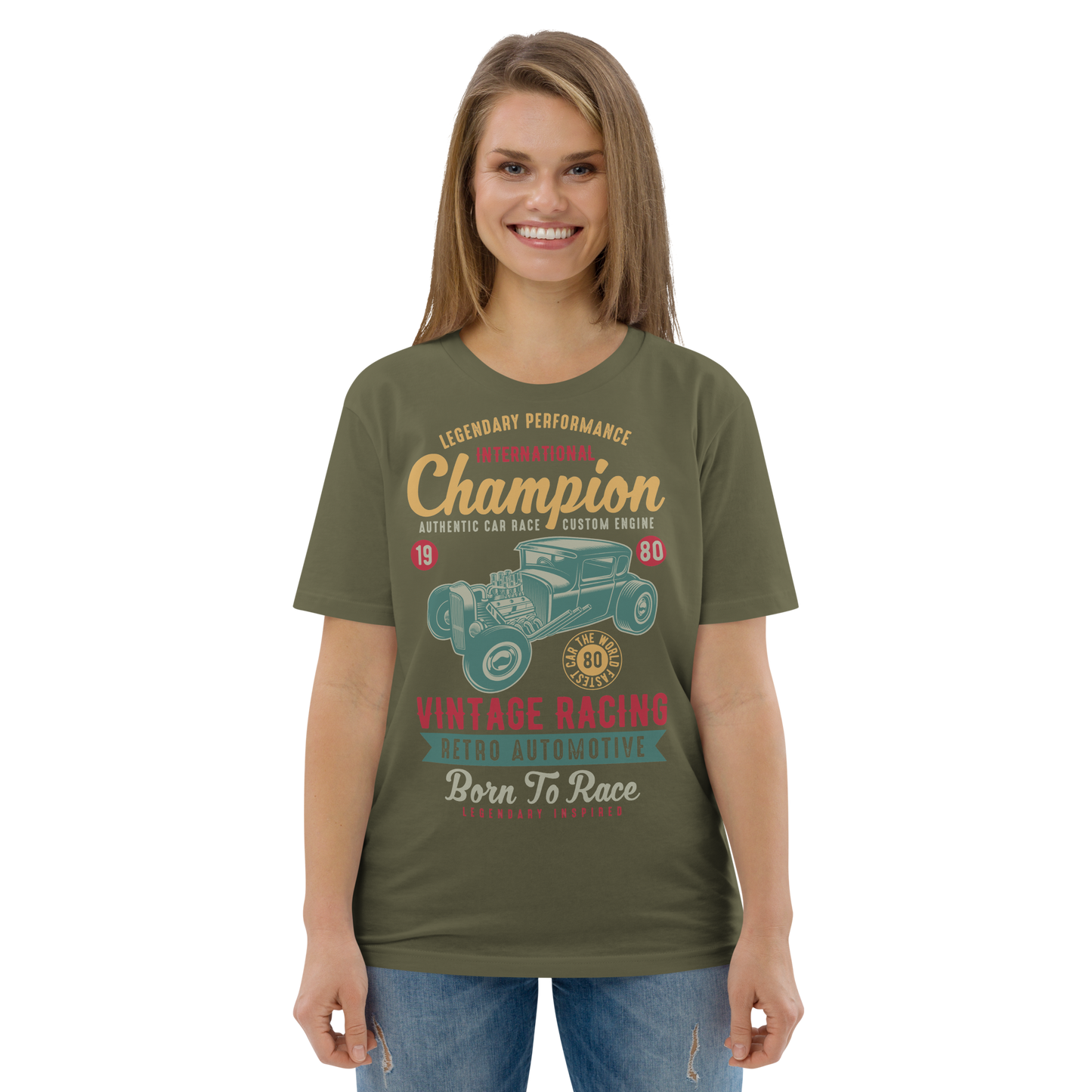 INTERNATIONAL CHAMPION Unisex organic cotton t-shirt