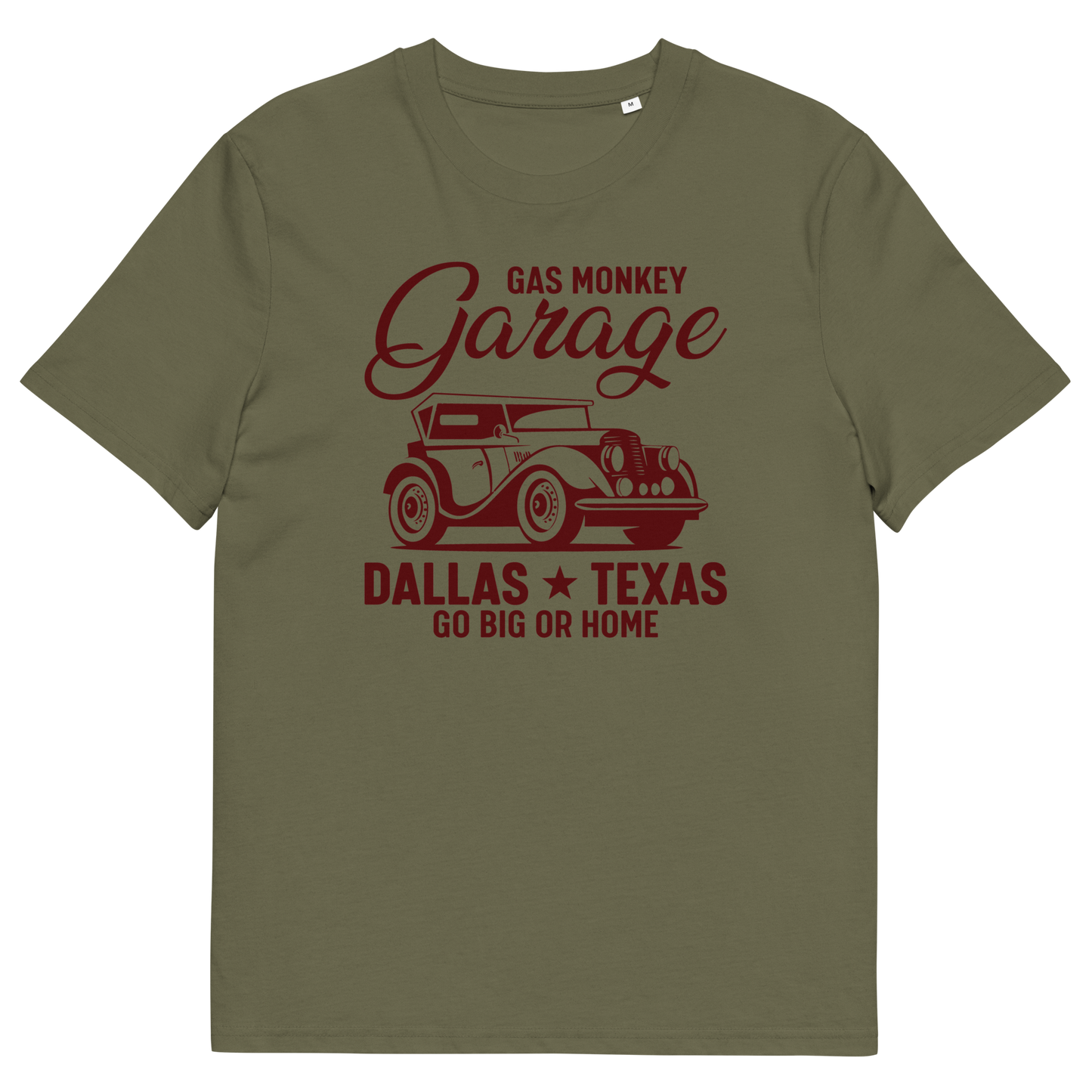 GAS MONKEY DALLAS Unisex organic cotton t-shirt