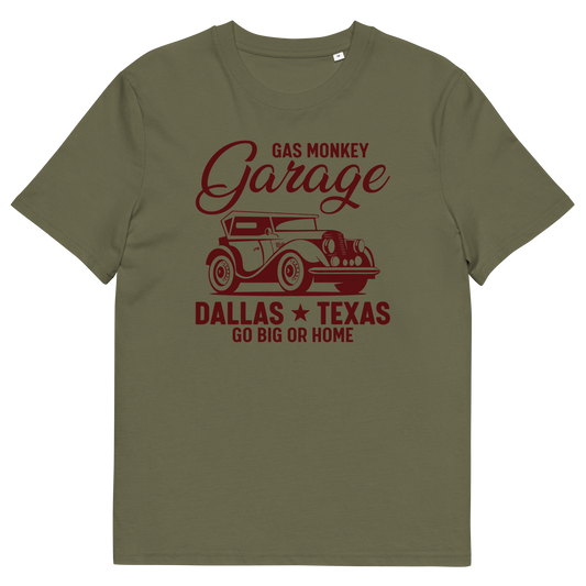 GAS MONKEY DALLAS Unisex organic cotton t-shirt