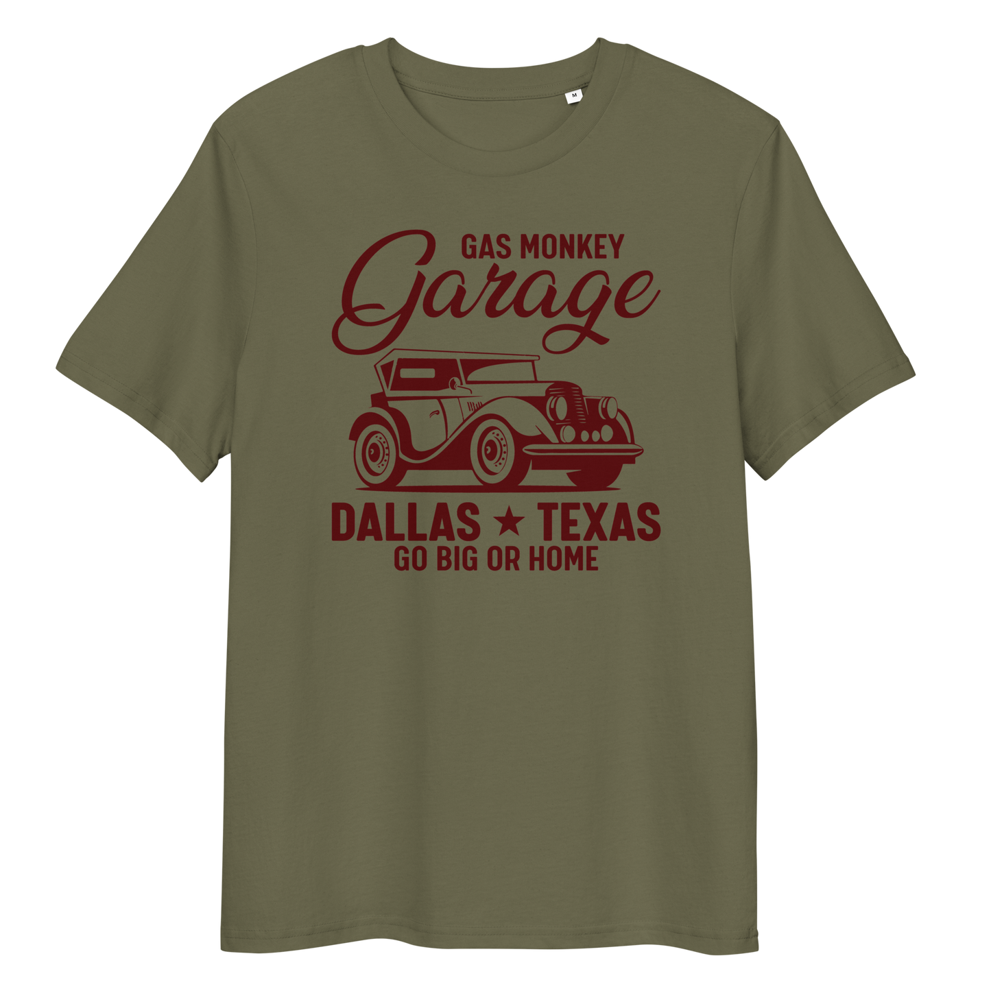 GAS MONKEY DALLAS Unisex organic cotton t-shirt