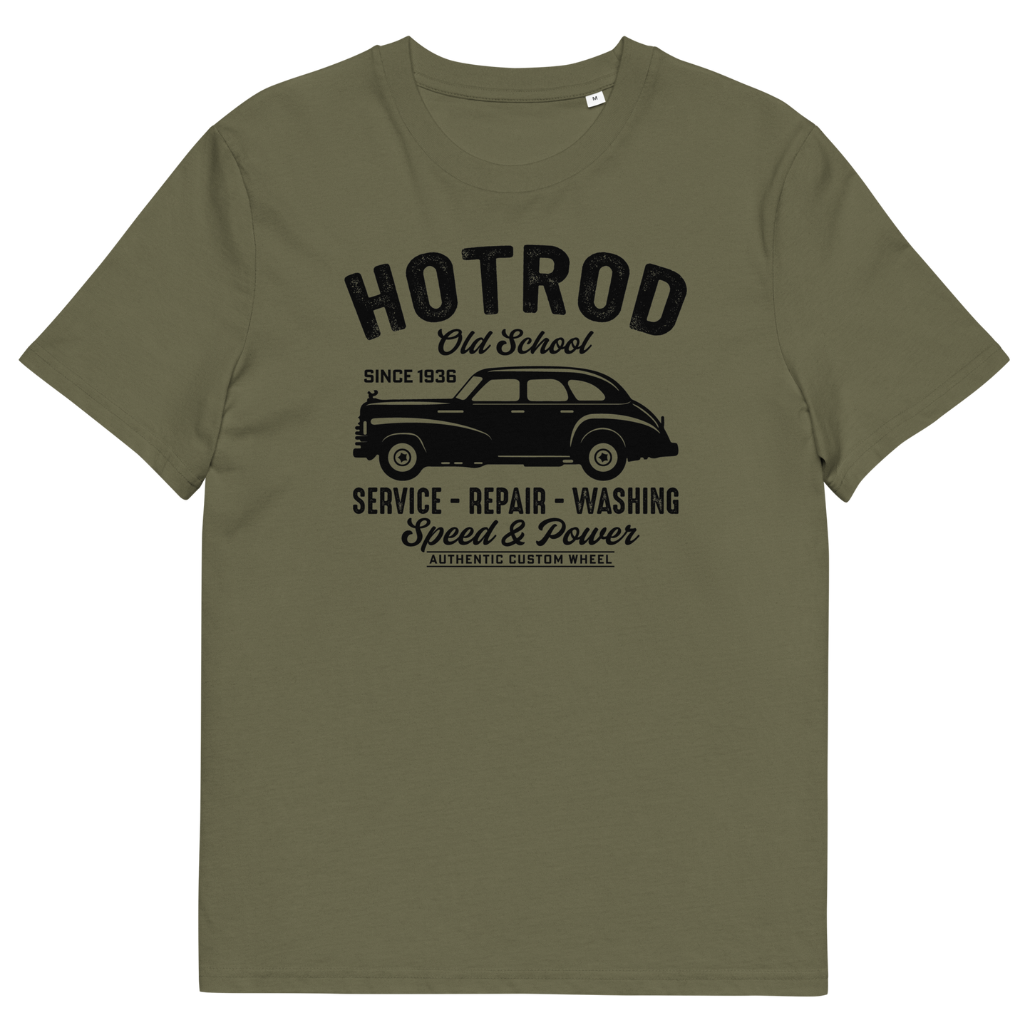 HOTROD OLD SCHOOL Unisex organic cotton t-shirt