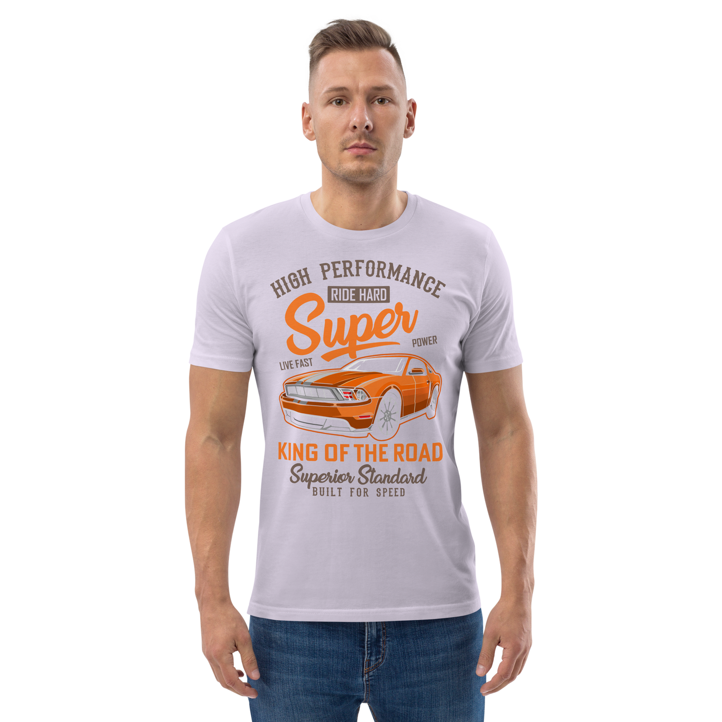 SUPER POWER Unisex organic cotton t-shirt