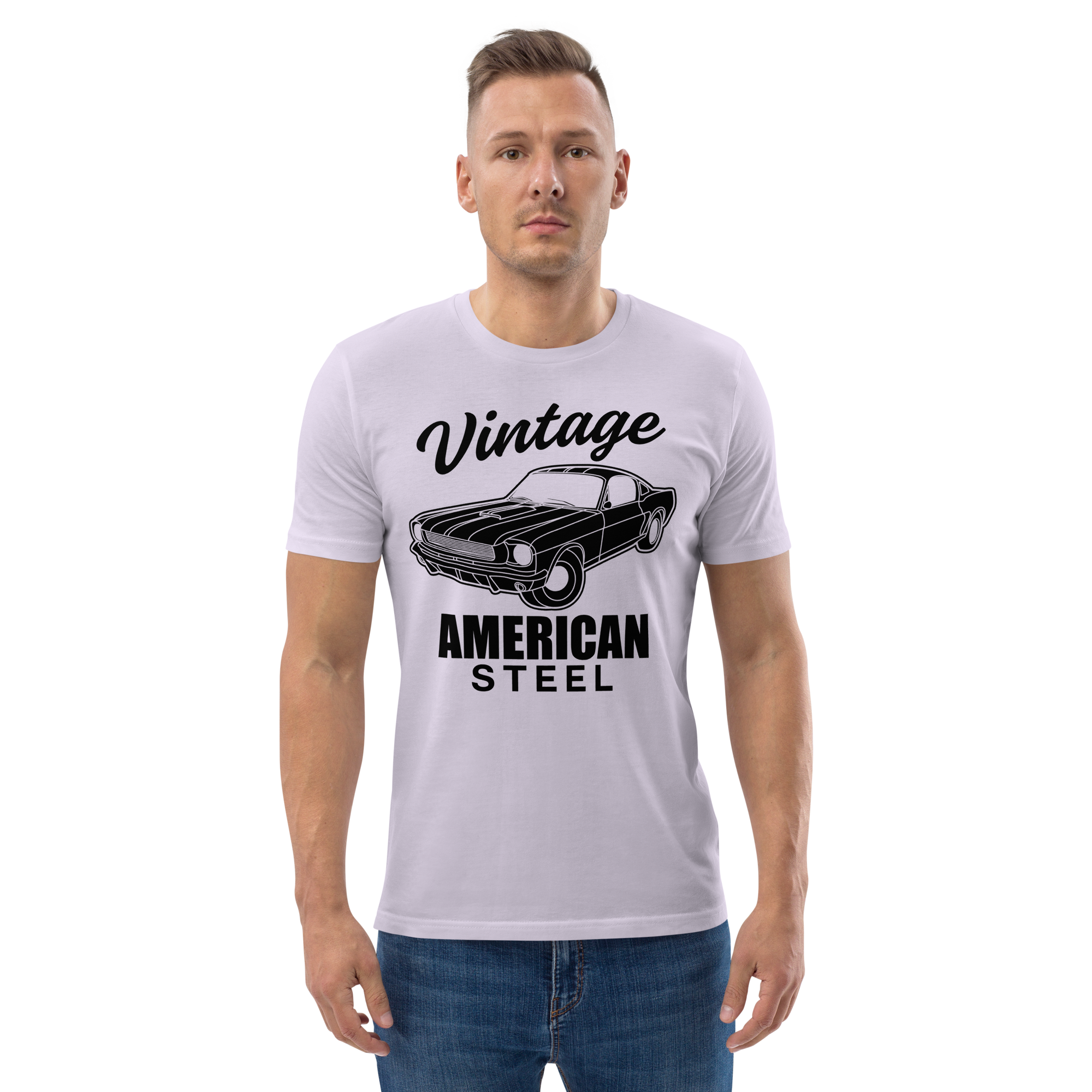 VINTAGE AMERICAN STEEL unisex t-shirt