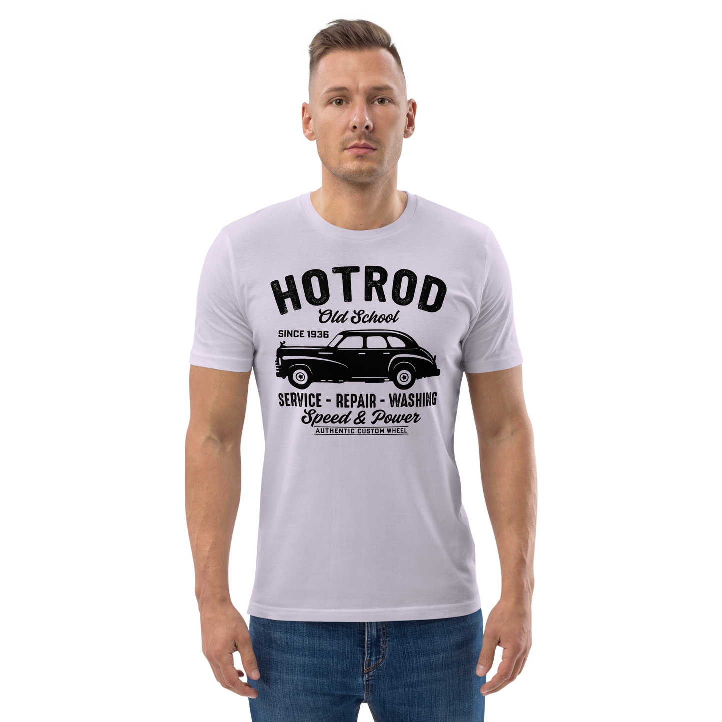 HOTROD OLD SCHOOL Unisex organic cotton t-shirt