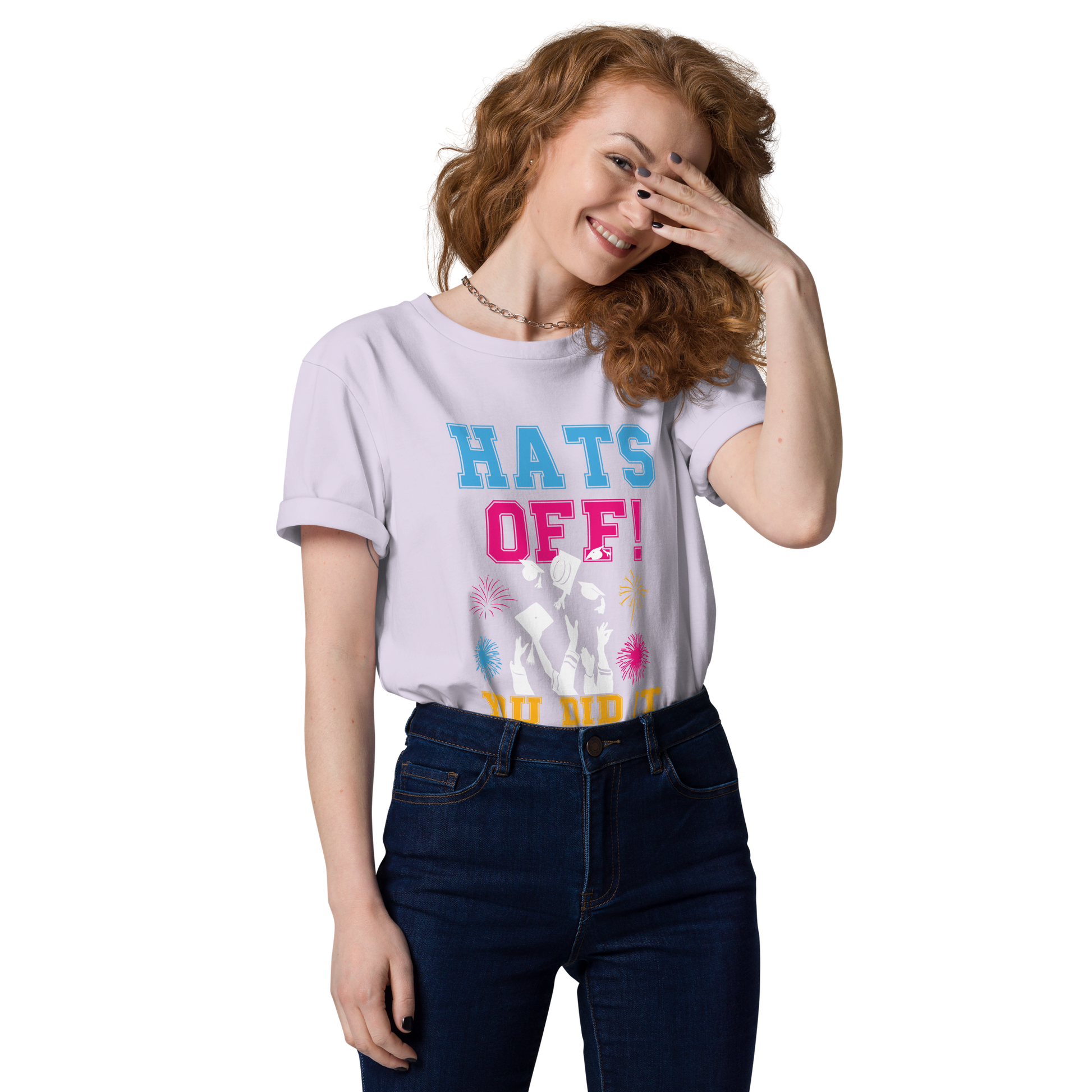 HATS OFF! Unisex organic cotton t-shirt