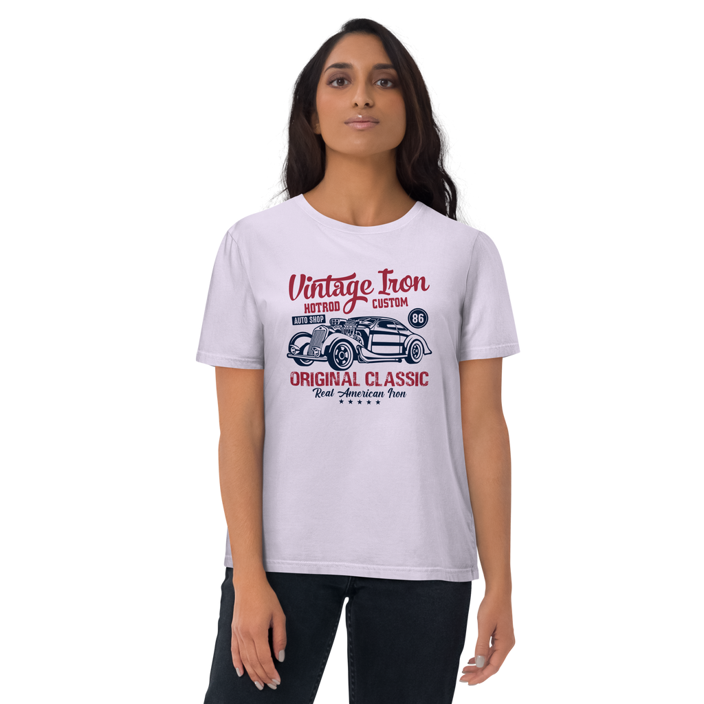 VINTAGE IRON Unisex organic cotton t-shirt