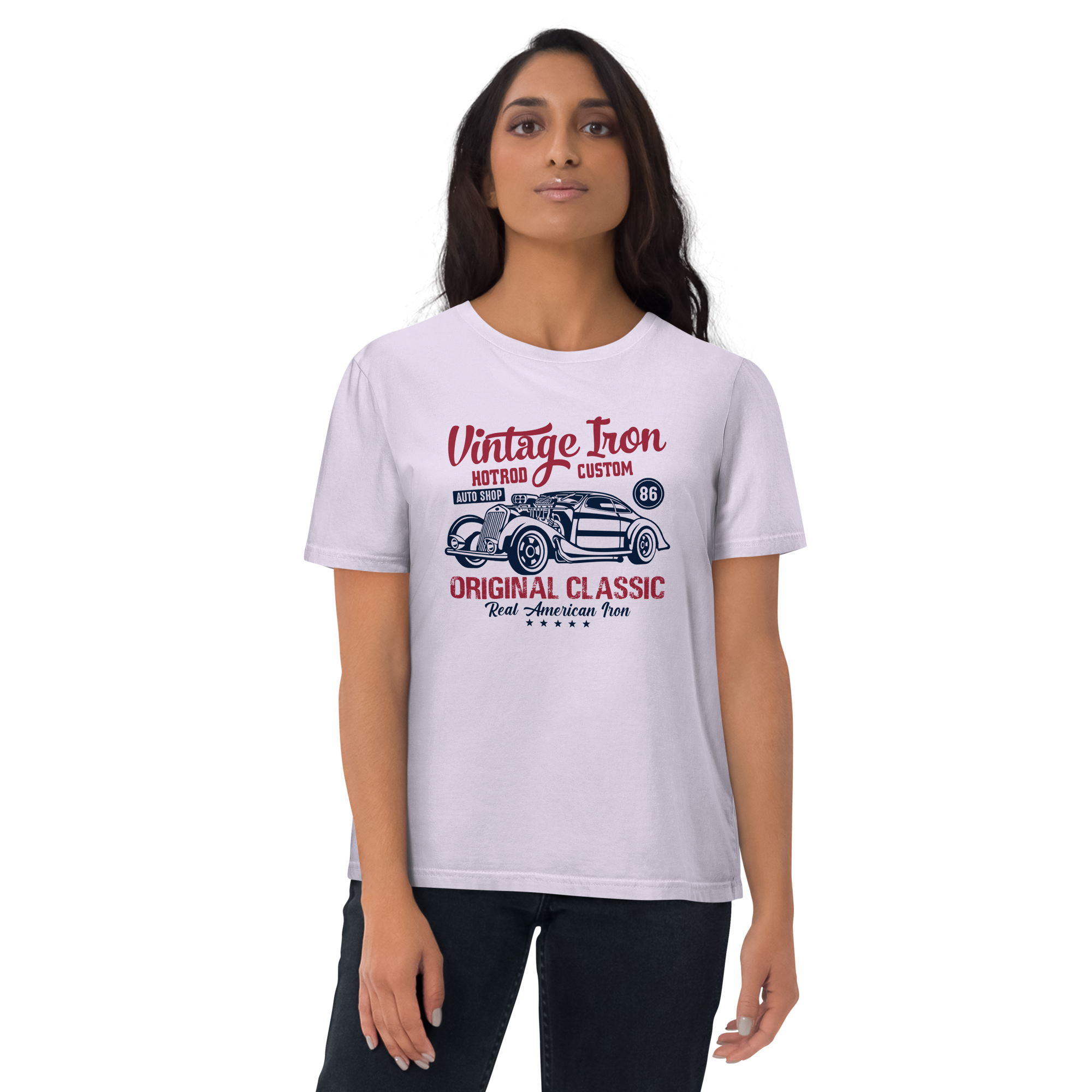 VINTAGE IRON Unisex organic cotton t-shirt