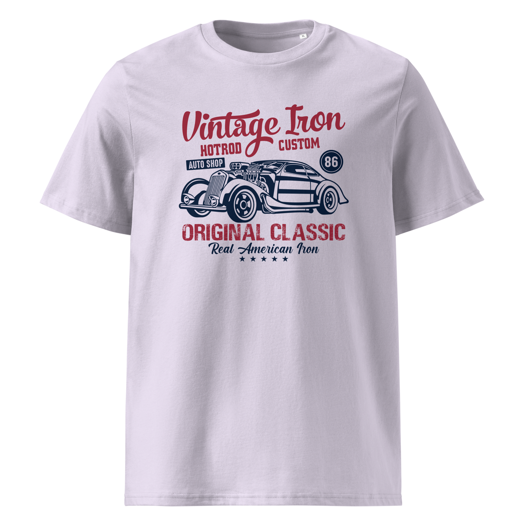 VINTAGE IRON Unisex organic cotton t-shirt