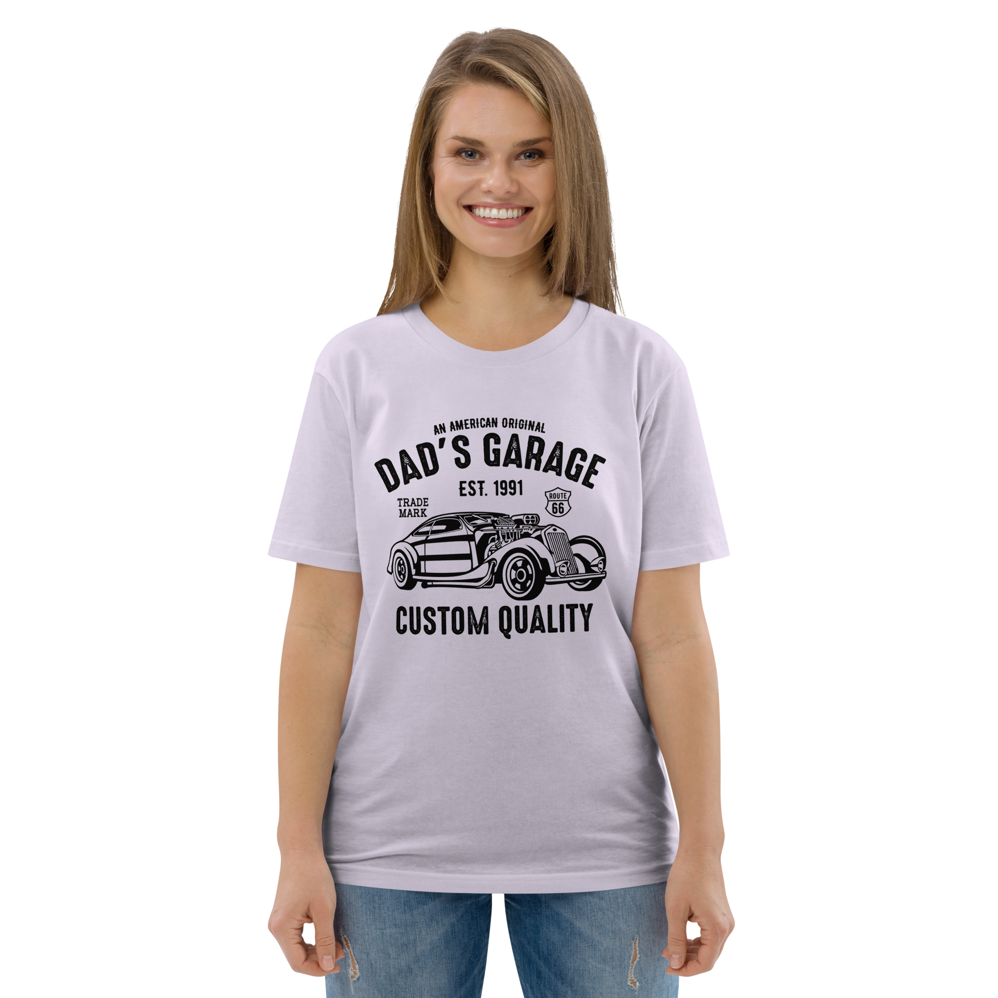 DAD'S GARAGE unisex t-shirt