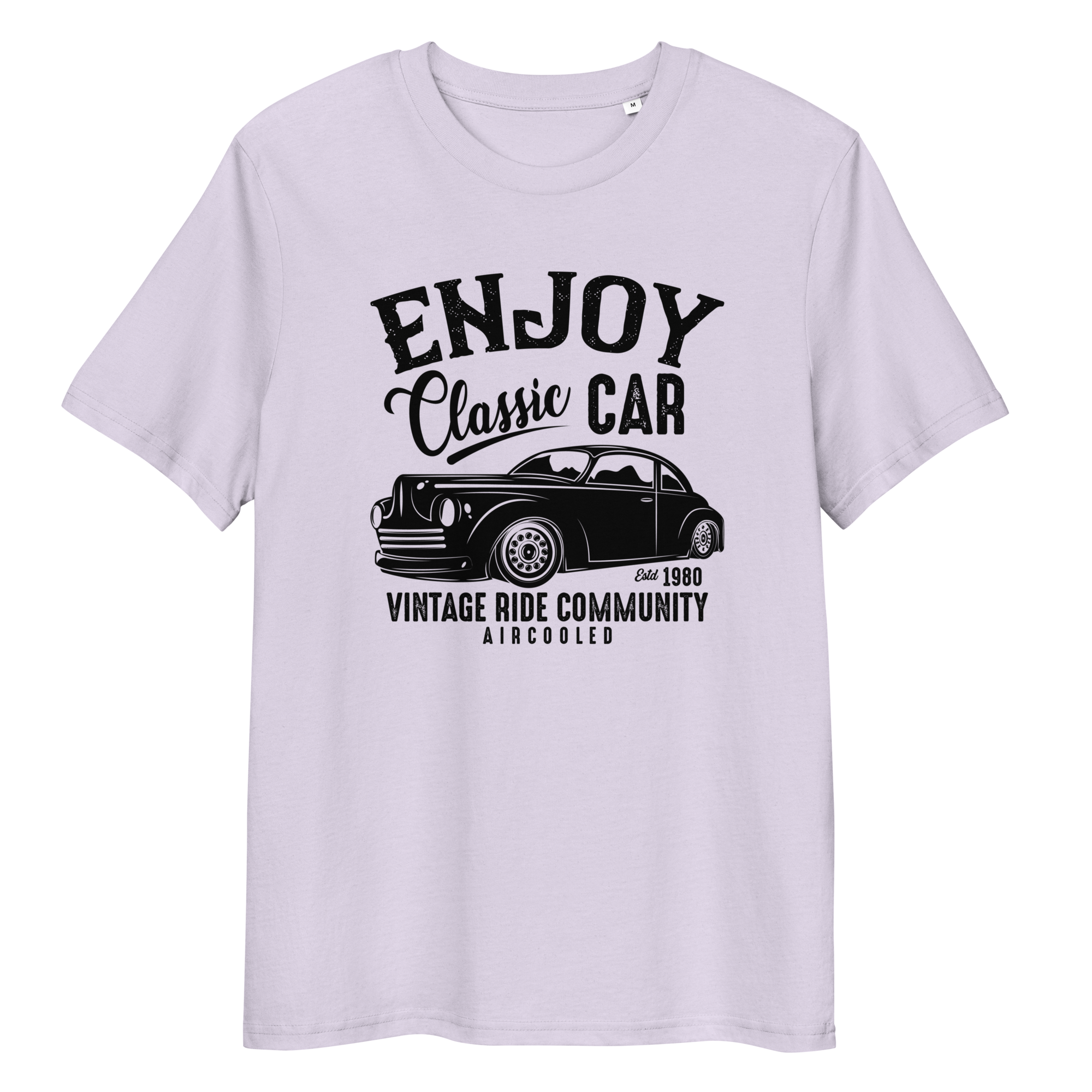 ENJOY CLASSIC CAR Unisex T-Shirt aus Bio-Baumwolle