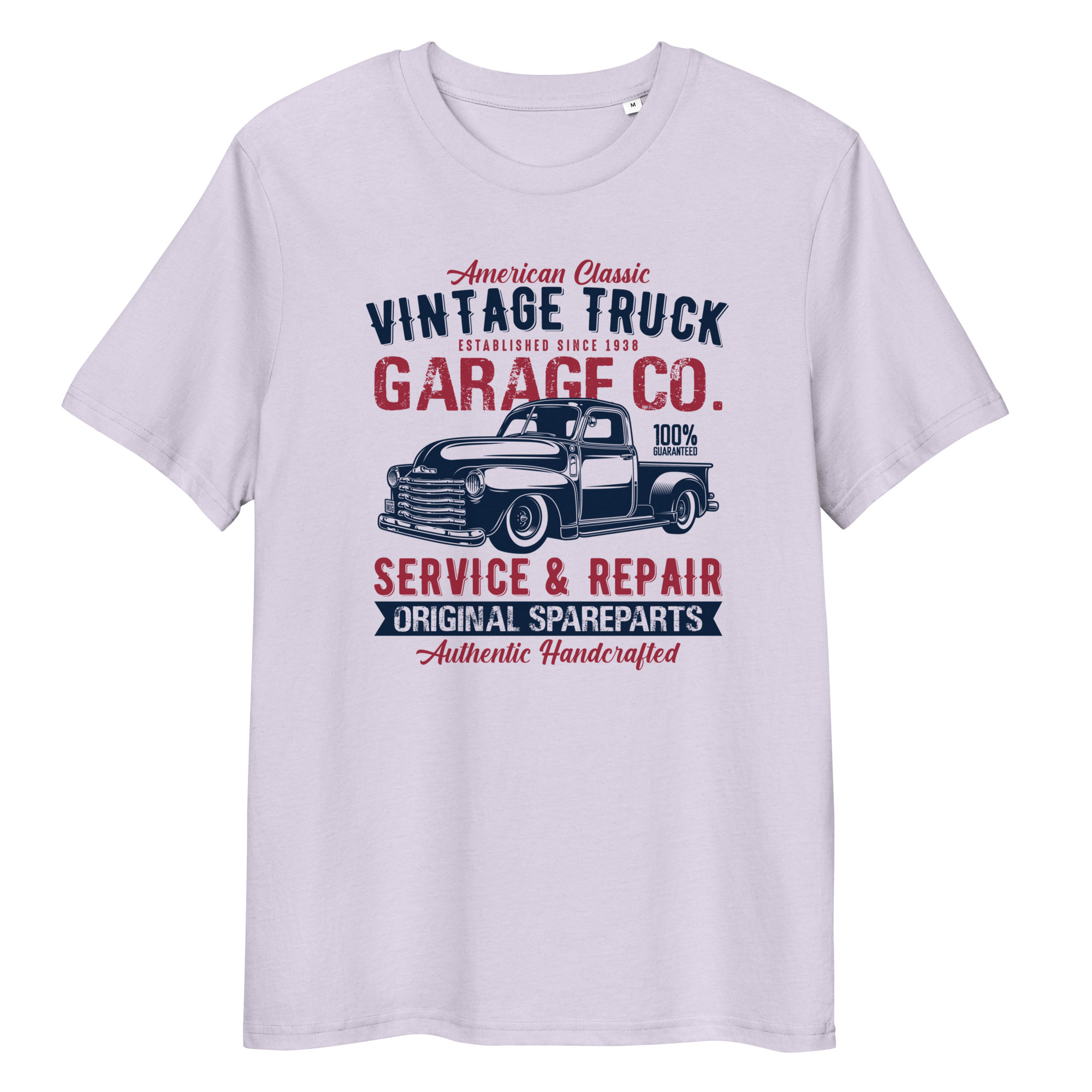 VINTAGE TRUCK Unisex-T-Shirt aus Bio-Baumwolle