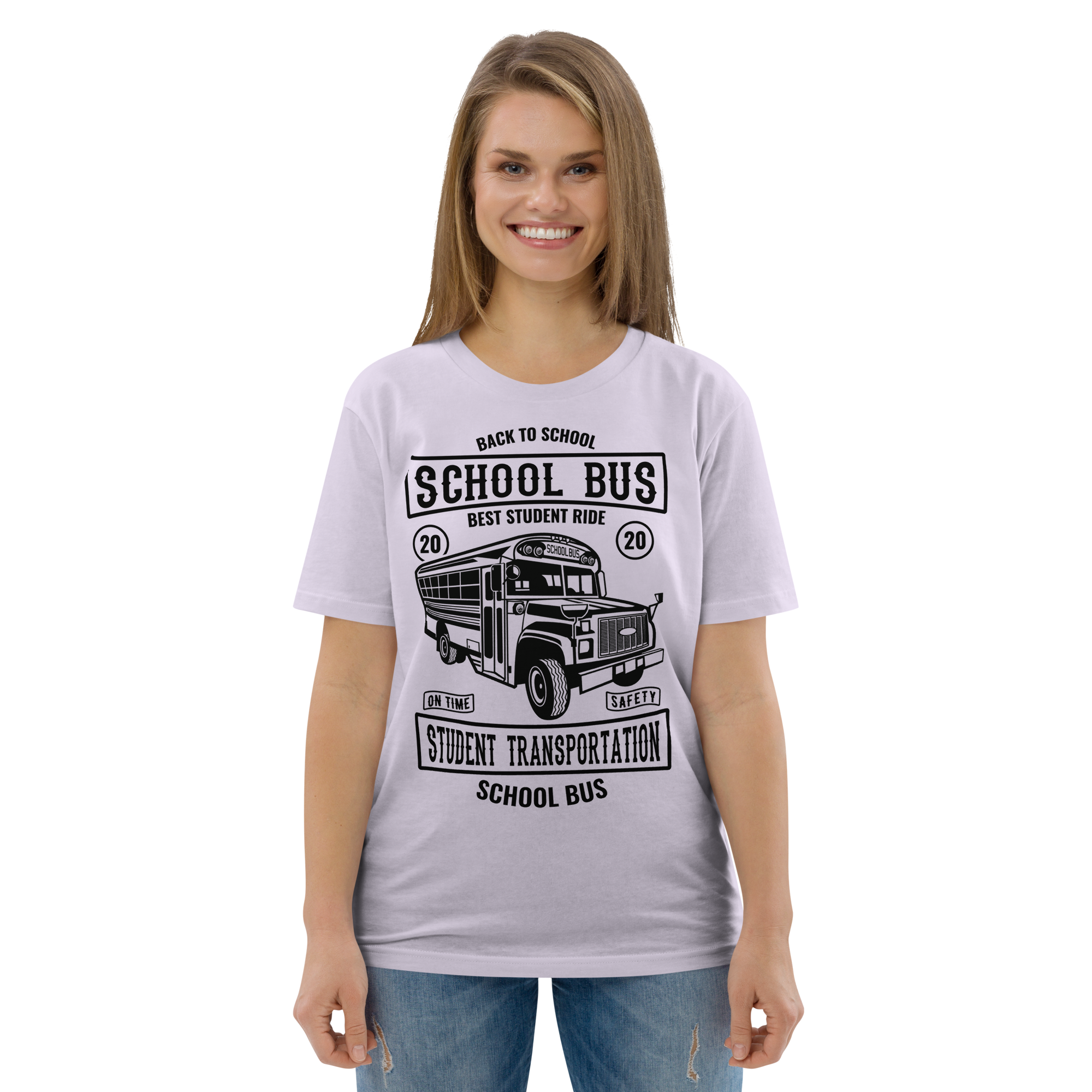 SCHULBUS Unisex T-Shirt aus Bio-Baumwolle