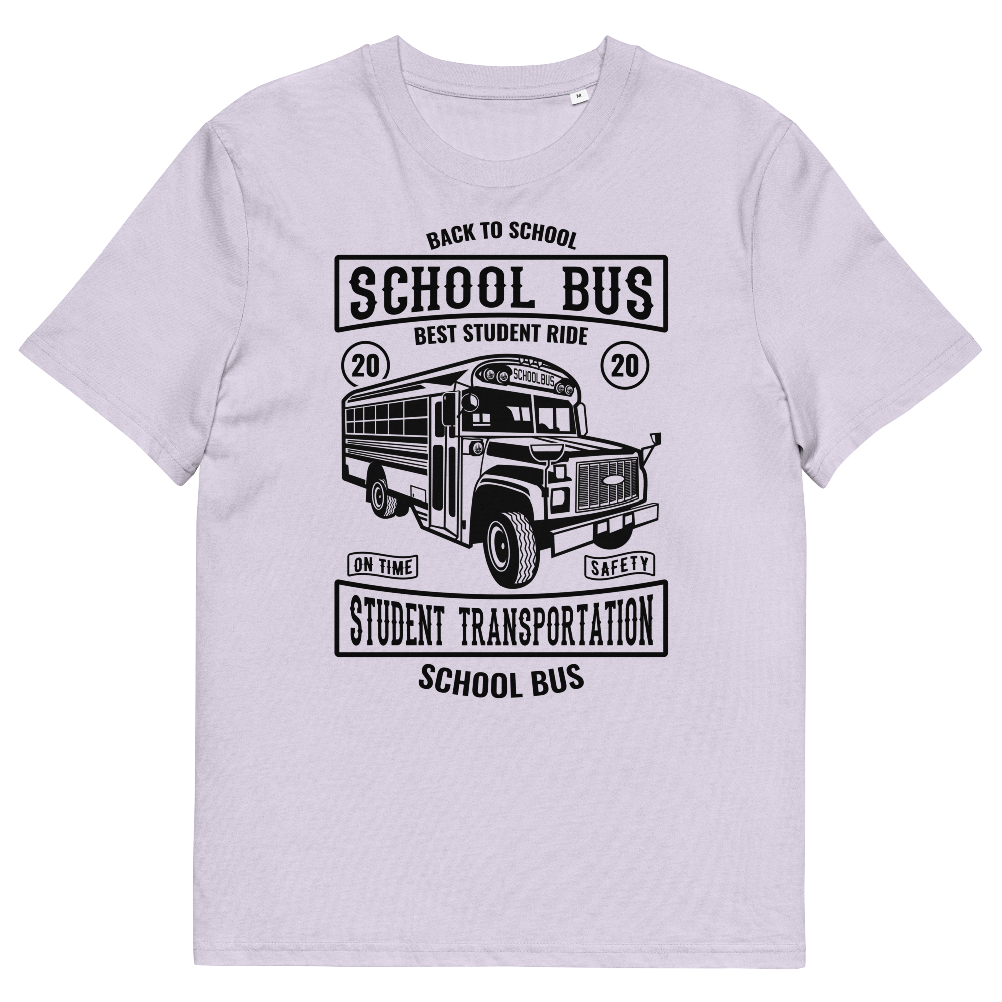 SCHULBUS Unisex T-Shirt aus Bio-Baumwolle