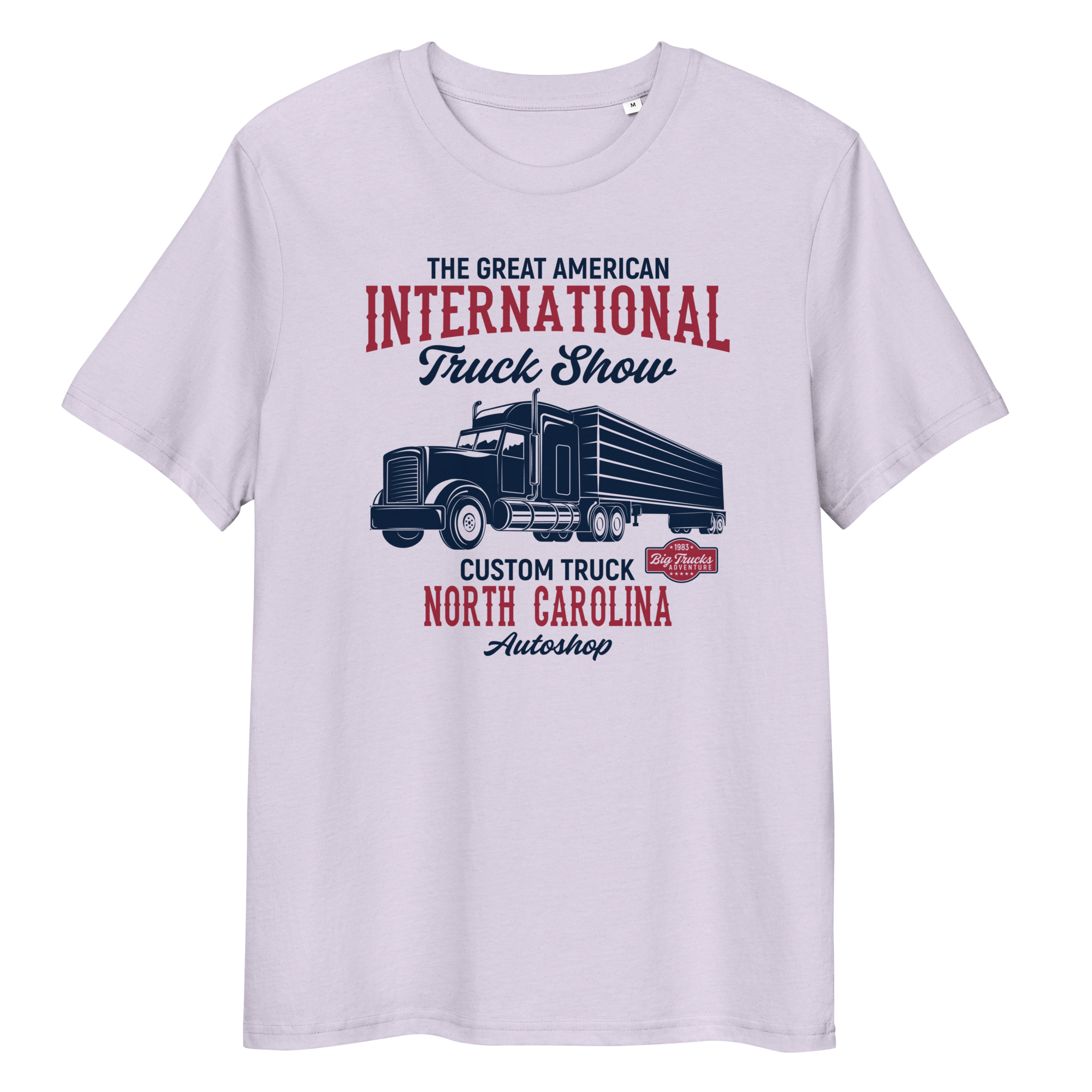 INTERNATIONAL TRUCK SHOW Unisex-T-Shirt aus Bio-Baumwolle