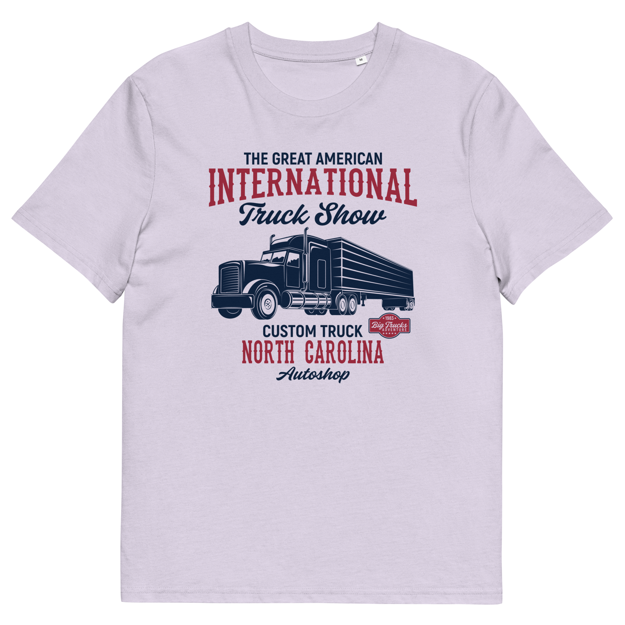 INTERNATIONAL TRUCK SHOW Unisex-T-Shirt aus Bio-Baumwolle